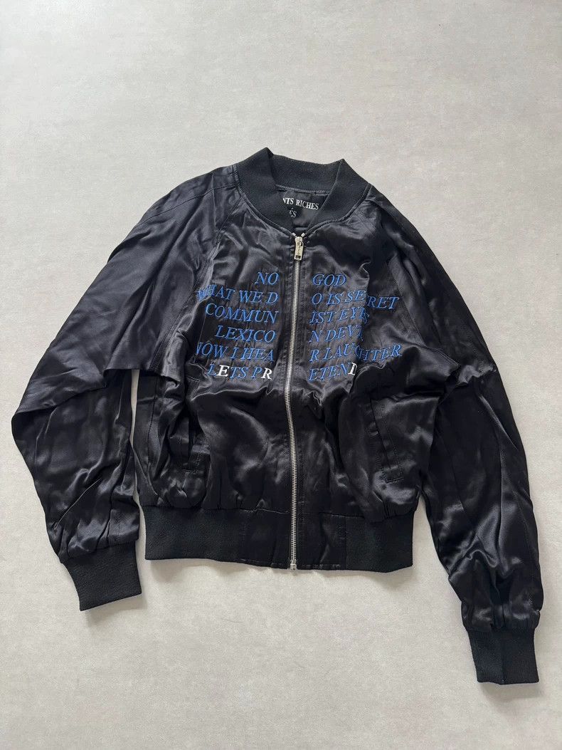 Enfants Riches Deprimes Enfants Riches Deprimes FW17 Silk Bomber Size US XS / EU 42 / 0 - 1 Thumbnail
