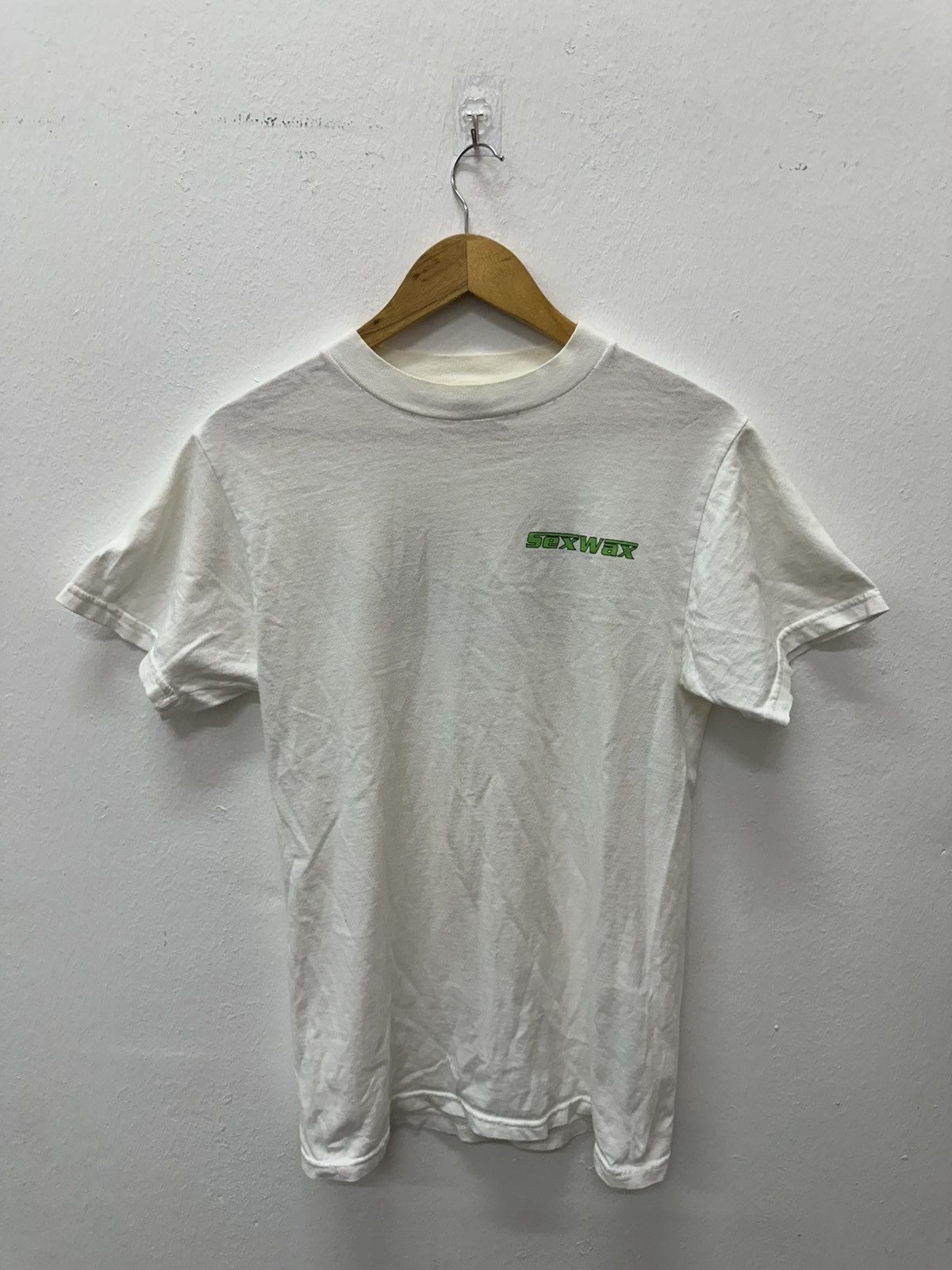 Vintage Vintage SexWax Logo T Shirt Size US M / EU 48-50 / 2 - 2 Thumbnail
