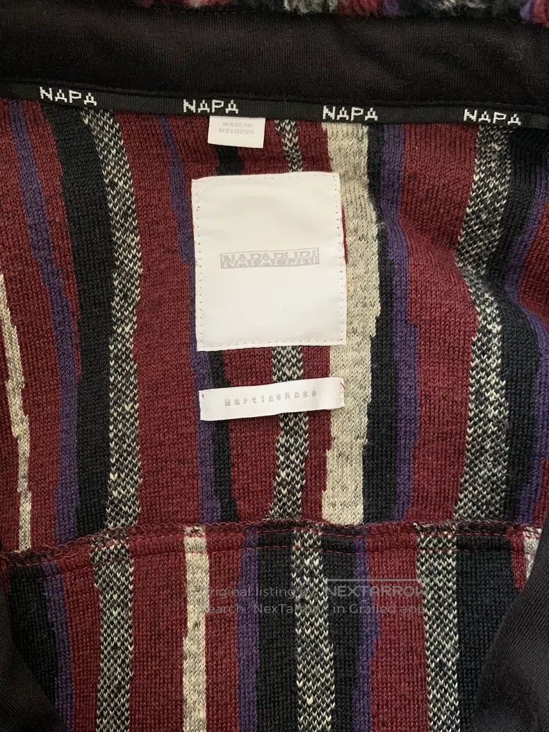 Martine Rose Martine Rose Burgundy fleece jacket Size US L / EU 52-54 / 3 - 3 Thumbnail