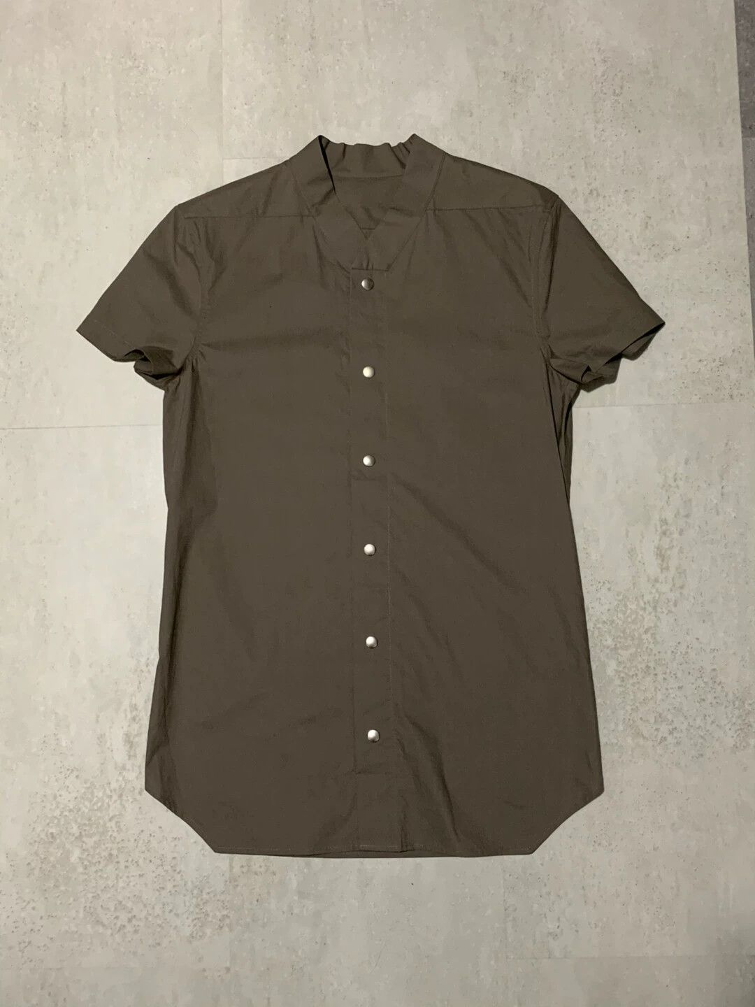 Rick Owens Rick Owens Main Line Sand 48 Shirt Size US M / EU 48-50 / 2 - 1 Thumbnail