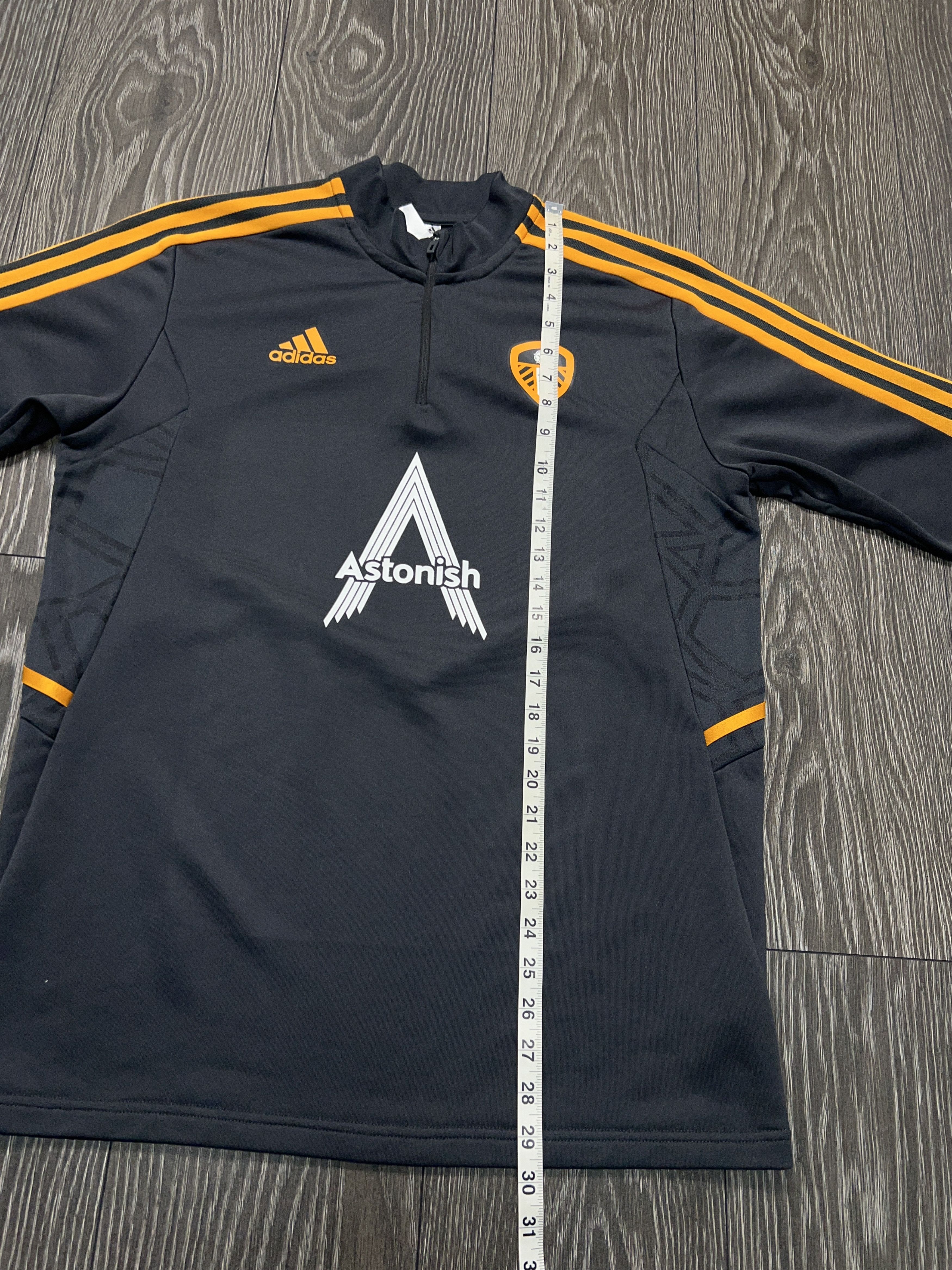 Adidas Leeds United 2022 Soccer Football Training Track Top Jacket Size US L / EU 52-54 / 3 - 12 Thumbnail