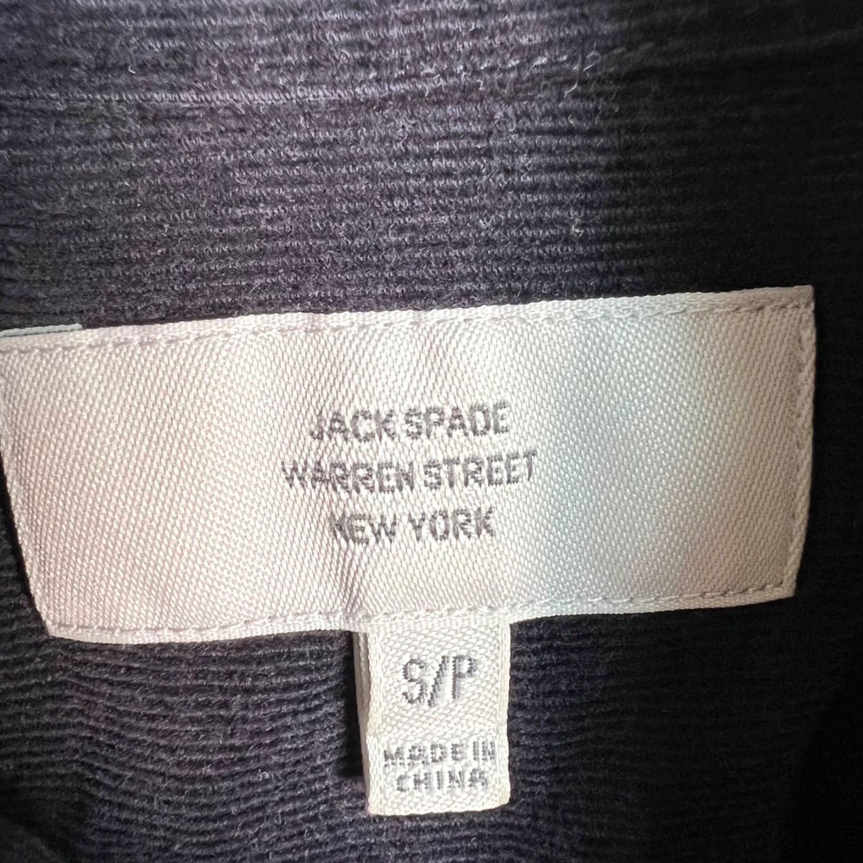 Vintage JACK SPADE Warren Street Shirt Mens Small Blue Gingham Button-Down 100% Cotton Size US S / EU 44-46 / 1 - 3 Thumbnail