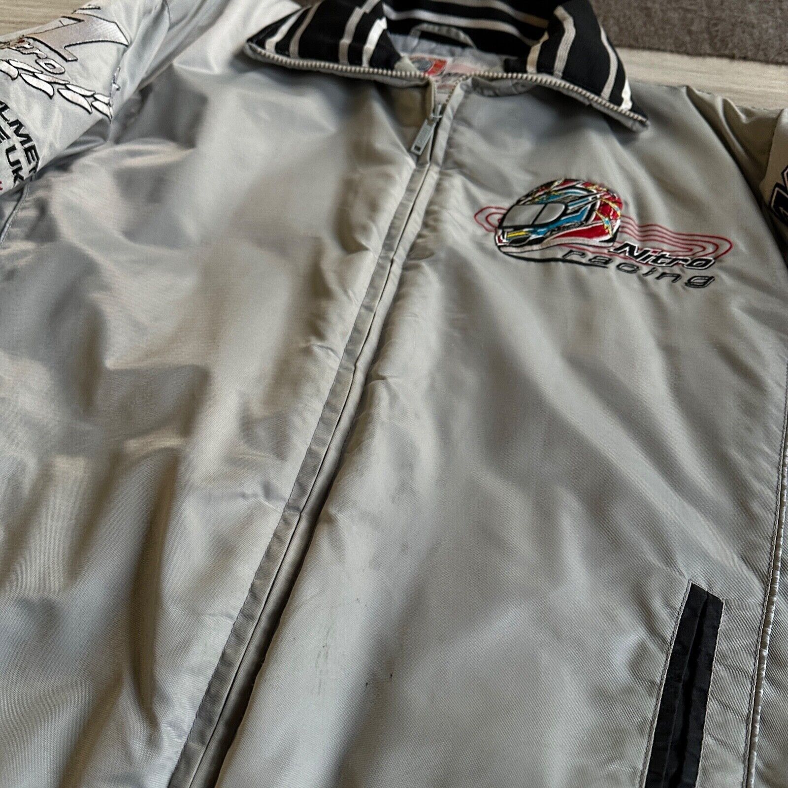 Vintage Nitro Racing N810-X Vintage Moto Jacket 8451AC Size US XL / EU 56 / 4 - 10 Thumbnail