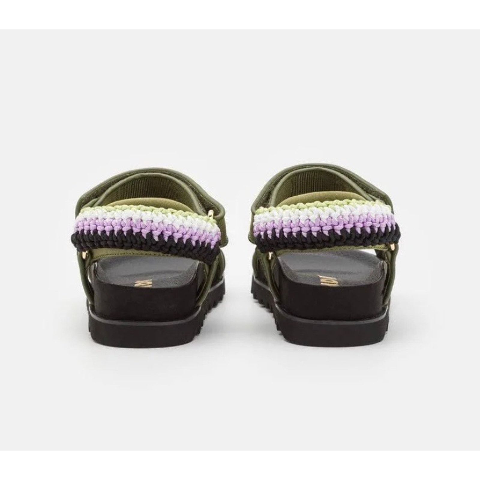 Sandro NEW Sandro Shell And Crochet-knit Braided Sandals 39 / 8.5 Size US 8.5 / IT 38.5 - 3 Thumbnail