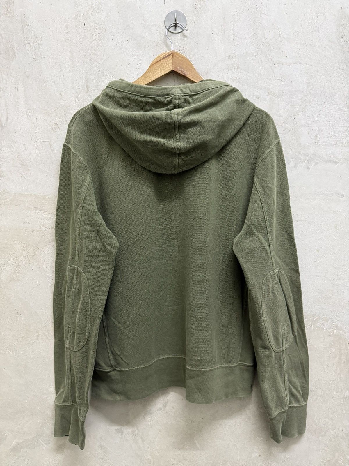 Polo Ralph Lauren Vintage Polo Ralph Lauren Rugby Half Button Hoodie Size US XL / EU 56 / 4 - 3 Thumbnail