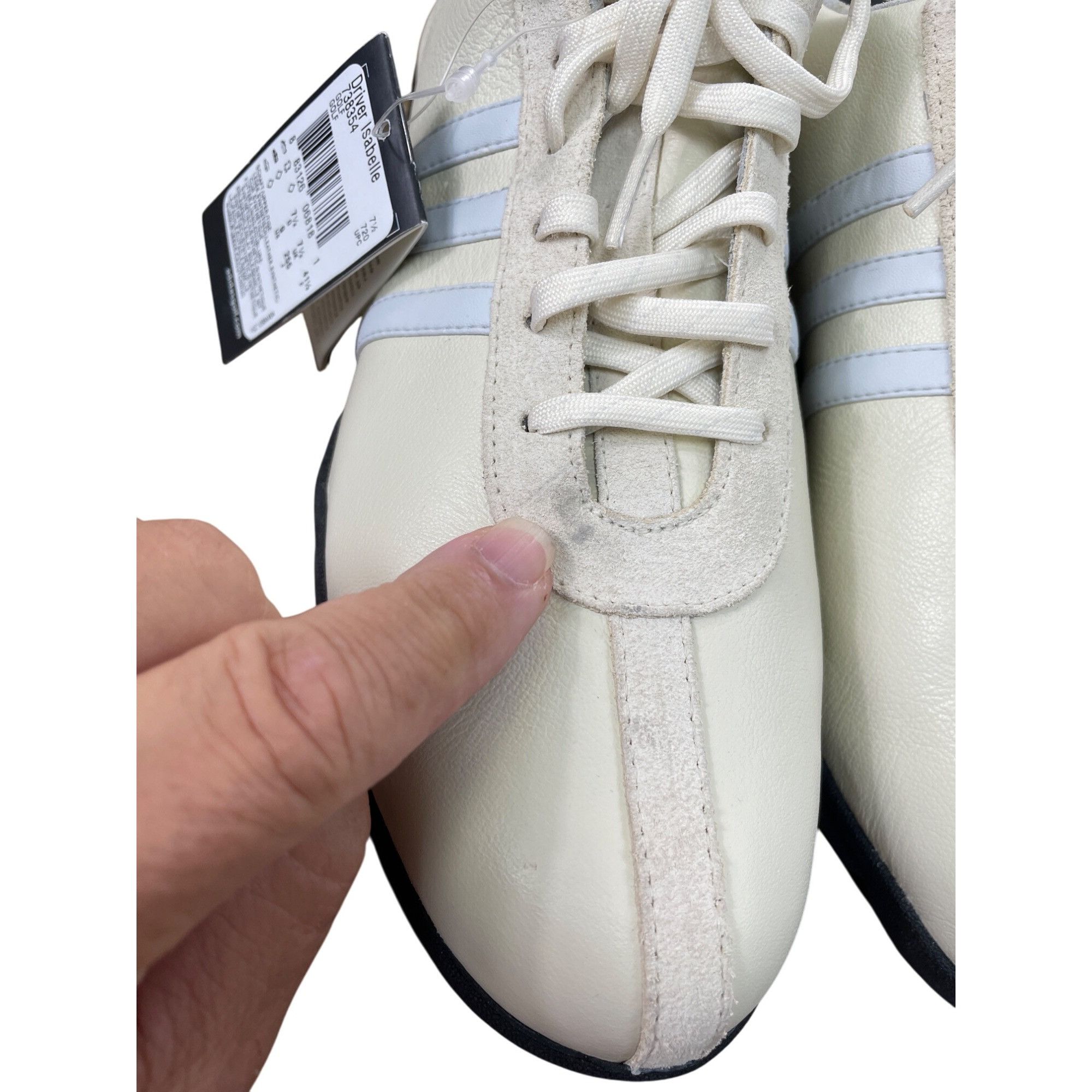 Adidas Adidas Driver Isabelle womans beige Leather golf sneakers Si Size US 9 / IT 39 - 8 Thumbnail