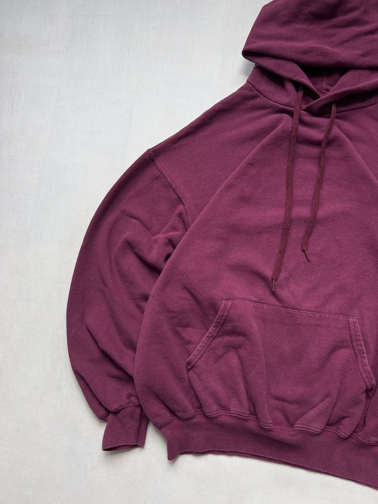 Vintage Hoodie Blank vintage 90’s kanye west boxy fit Size US XL / EU 56 / 4 - 2 Thumbnail