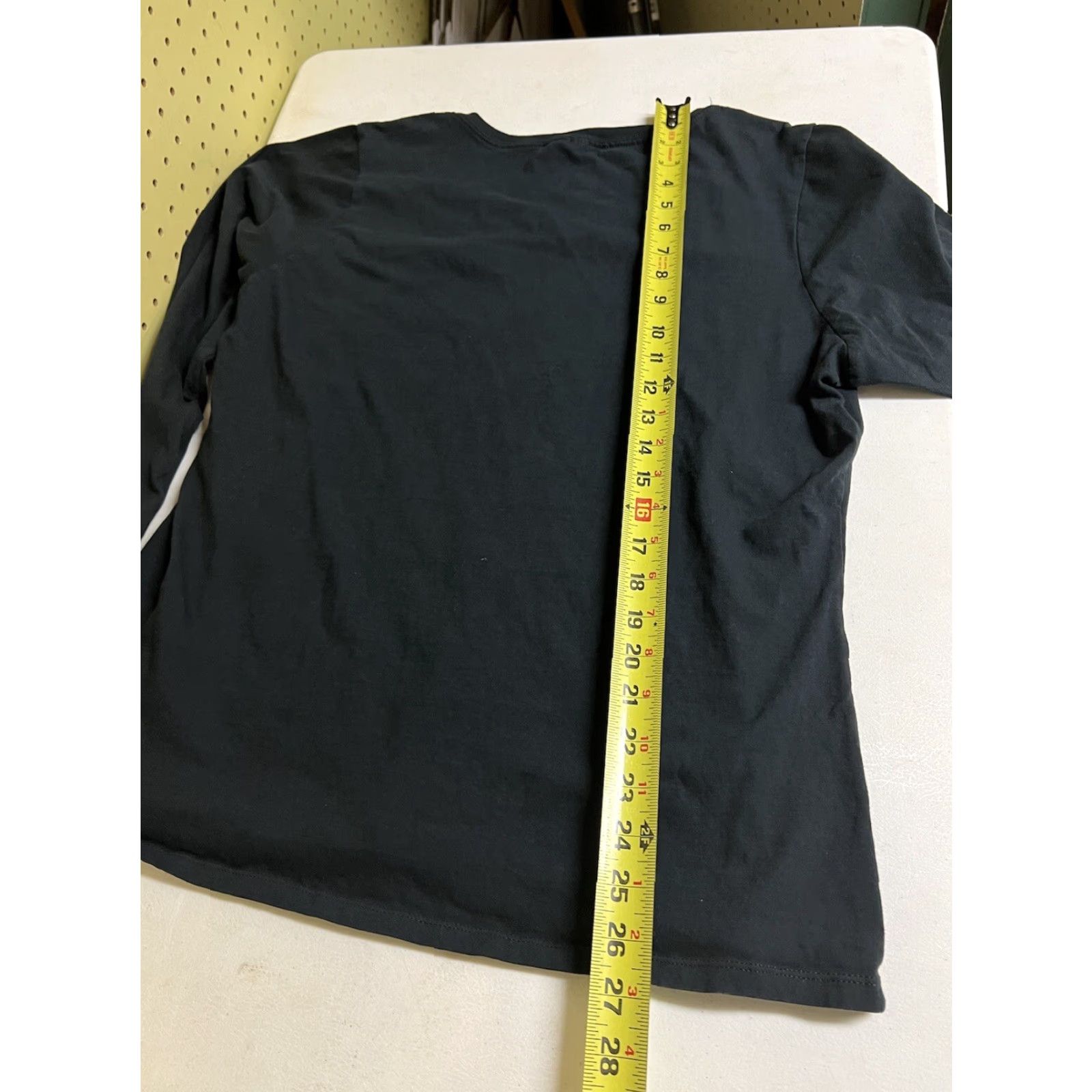 Port & Company Port & Company Women’s XL T-Shirt V-Neck Black Long Sleeve Shirt Bar Pickle Barrel Killington VT Size XL / US 12-14 / IT 48-50 - 7 Thumbnail