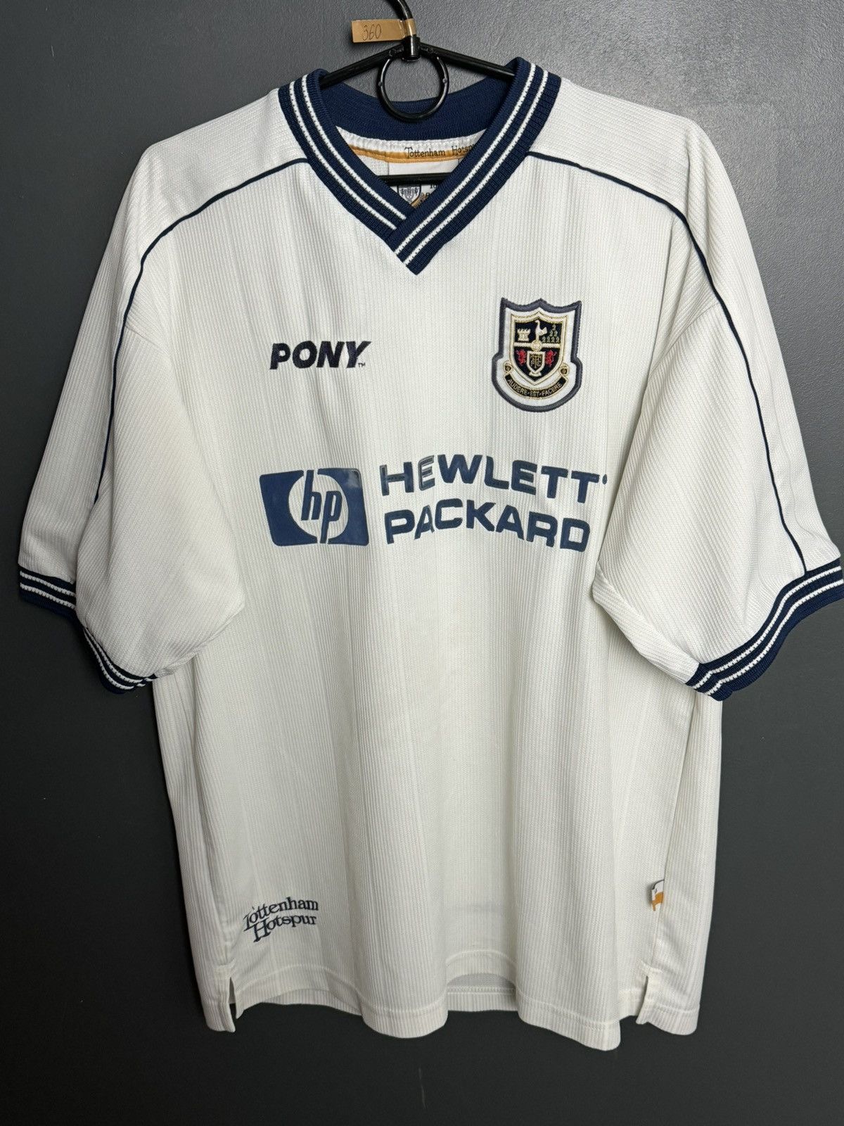 PONY Tottenham Hotspur 97/99 Home Football Jersey Size US L / EU 52-54 / 3 - 1 Thumbnail