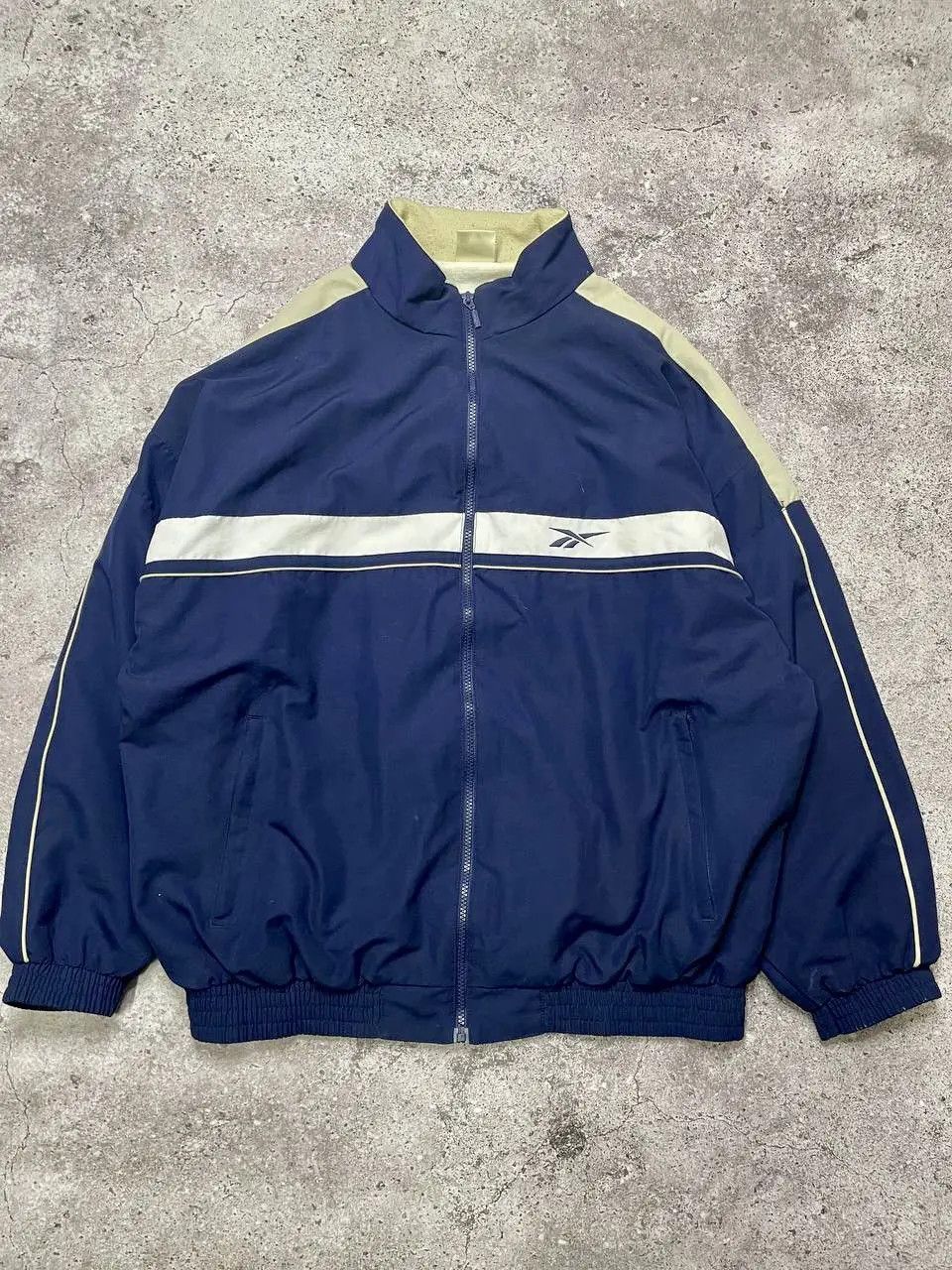 Reebok Vintage Reebok Mens Size L Full Zip Lined Windbreaker Size US L / EU 52-54 / 3 - 1 Thumbnail