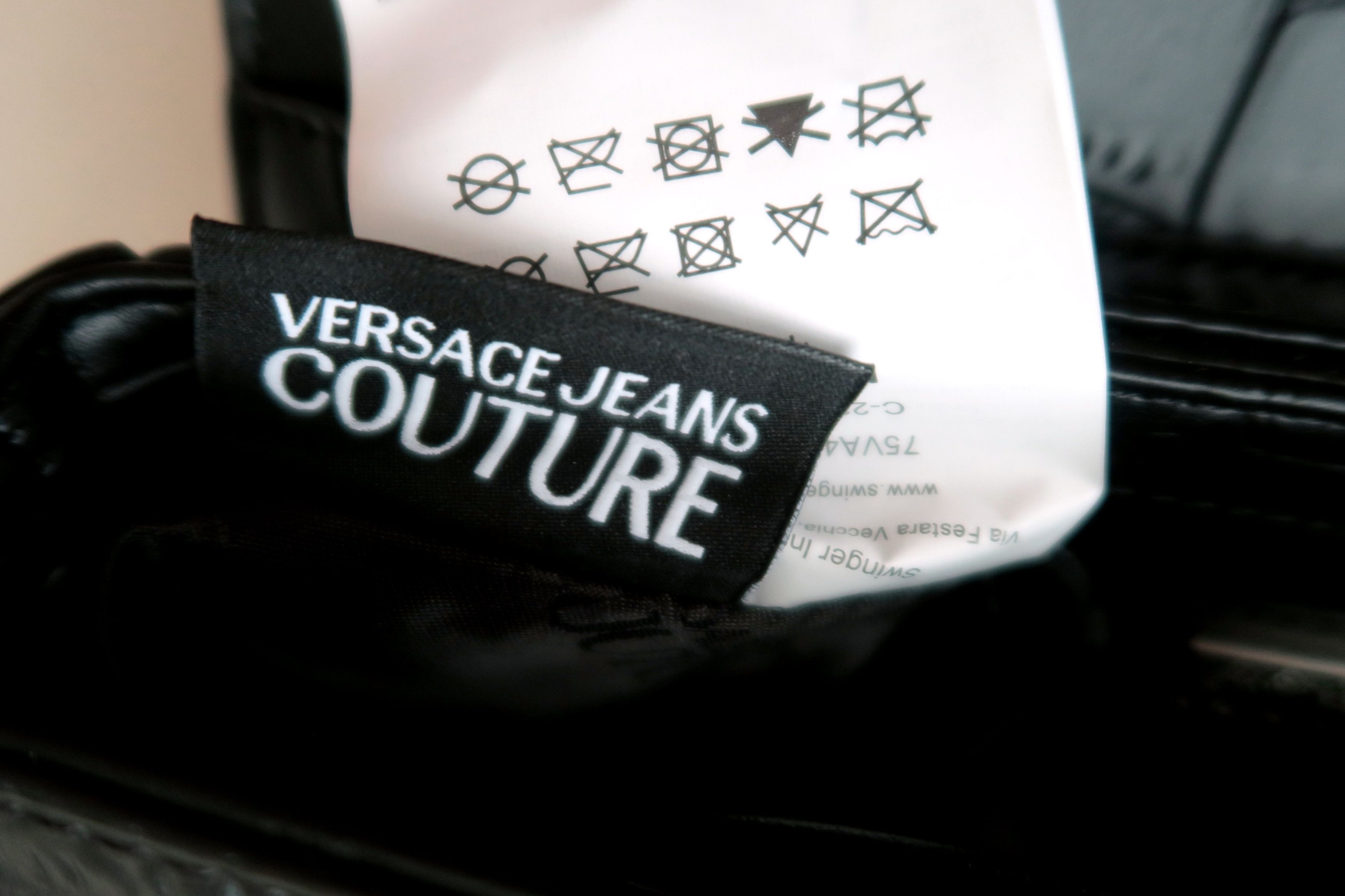 Versace Jeans Couture Versace Jeans Couture Rope Handle Croc Crossbody Bag Size ONE SIZE - 9 Thumbnail