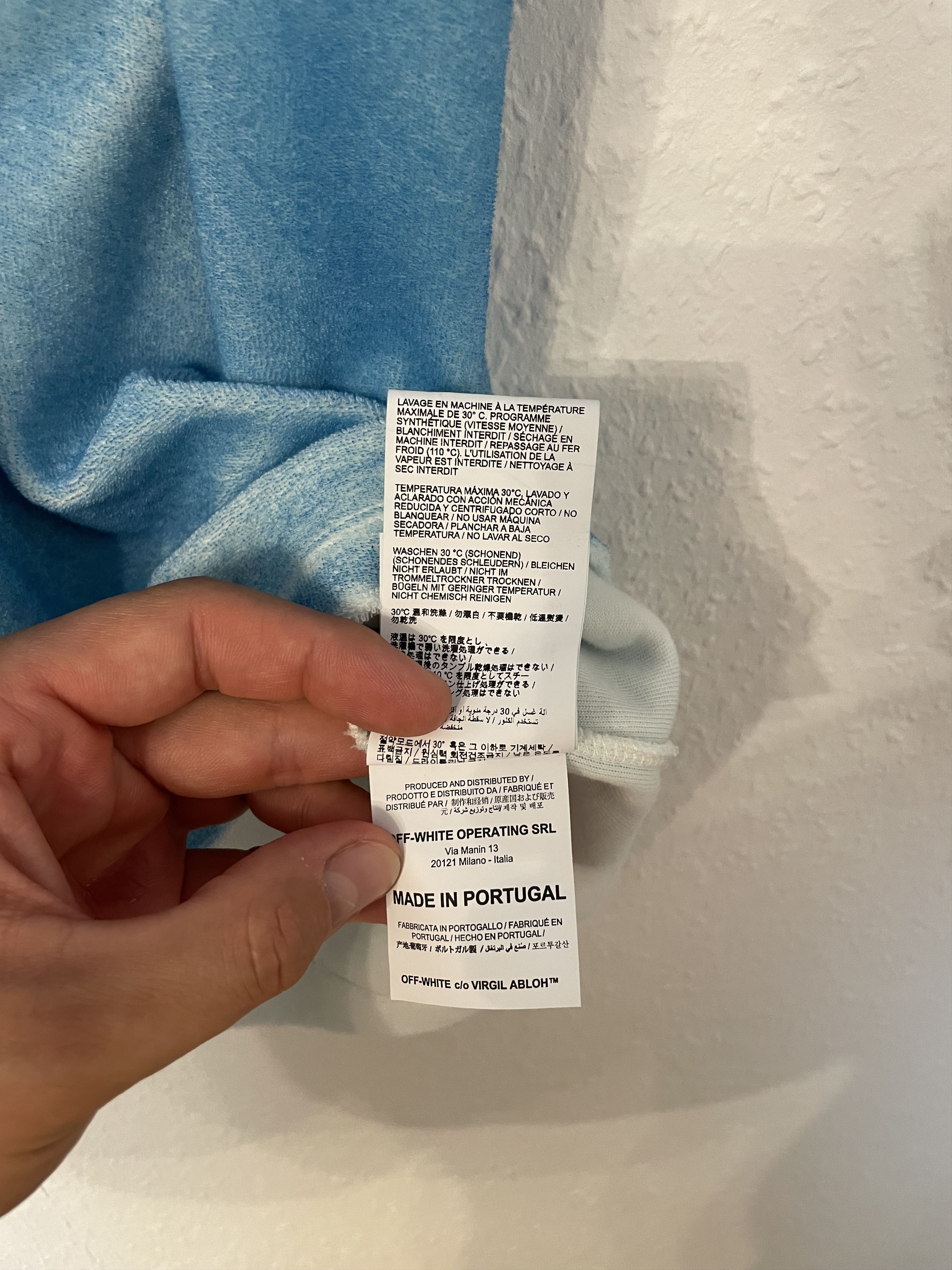 Off-White Off-White “Mykonos” Airbrush T-Shirt - Extremely rare 1/20 Size US XL / EU 56 / 4 - 7 Thumbnail