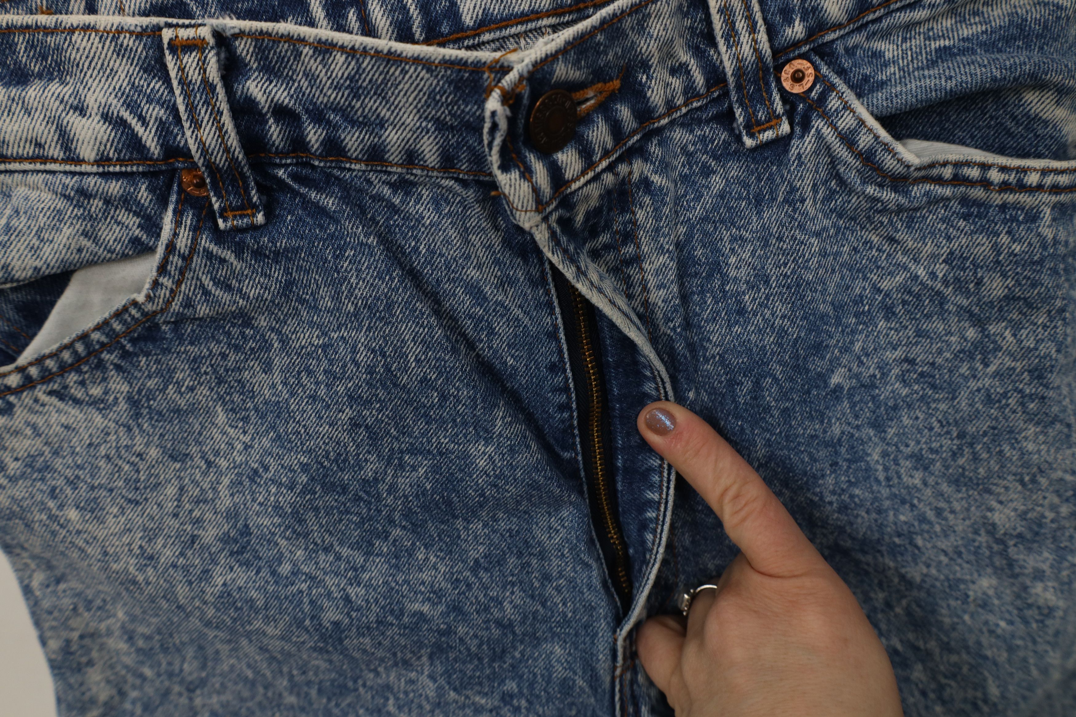 Levi's Vintage 80s Levis 550 Orange Tab Relaxed Tapered Leg Jeans Size US 32 / EU 48 - 7 Thumbnail