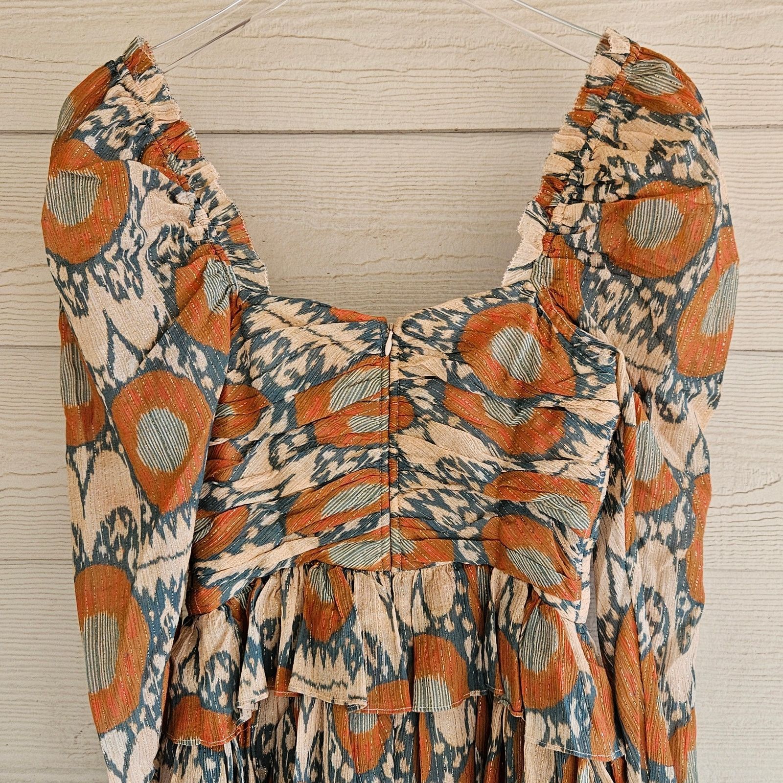Ulla Johnson Ulla Johnson Naiya Ruffled Long Sleeve Mini Dress Nimbus Size XS / US 0-2 / IT 36-38 - 9 Thumbnail