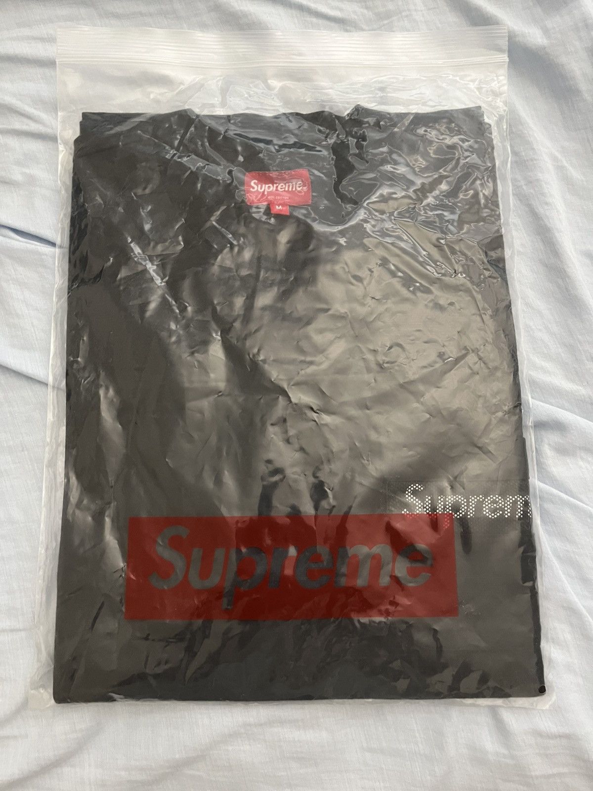 Supreme Supreme Mesh Stripe Pocket tee Size US M / EU 48-50 / 2 - 2 Thumbnail