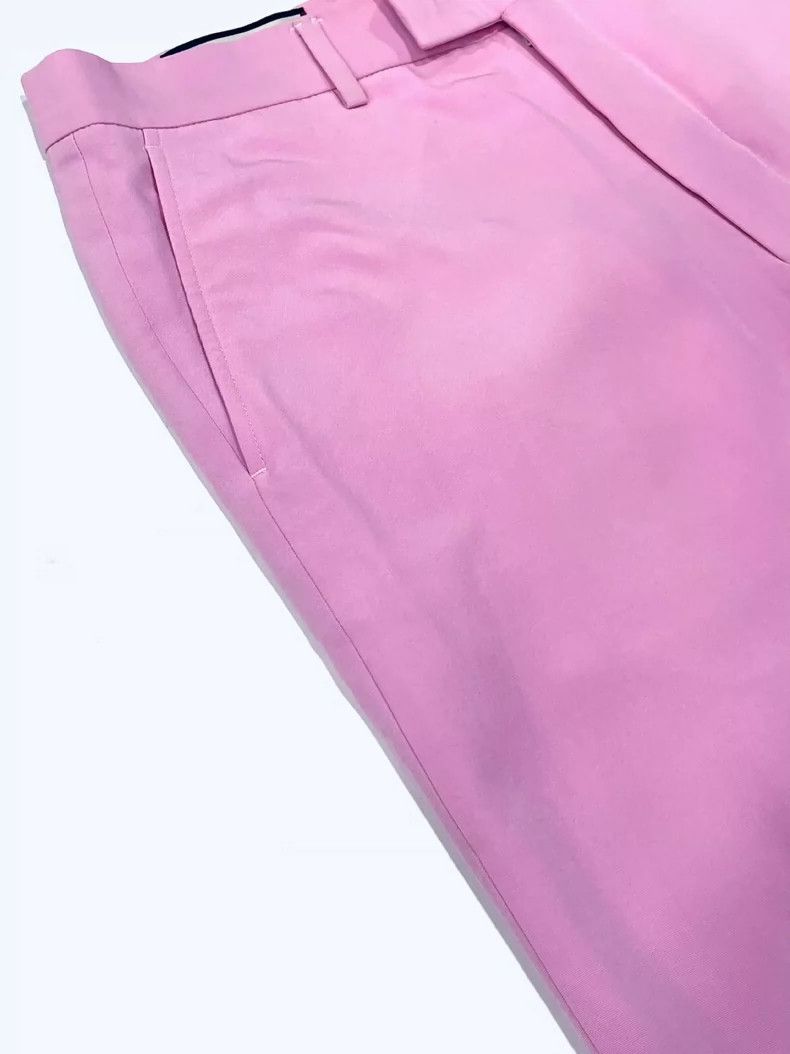Gucci Gucci Pink 100% wool casual trousers 2502-Nextarrow Size US 32 / EU 48 - 4 Thumbnail