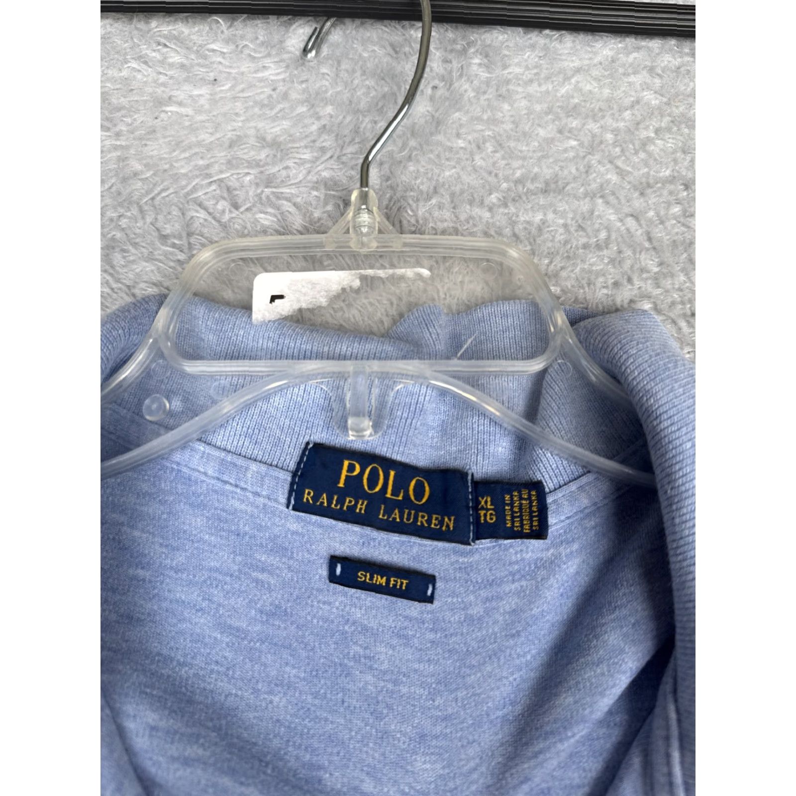 Polo Ralph Lauren Polo Ralph Lauren Polo Shirt Mens XL Blue Slim Fit Cotton Embroidered Logo Size US XL / EU 56 / 4 - 7 Thumbnail