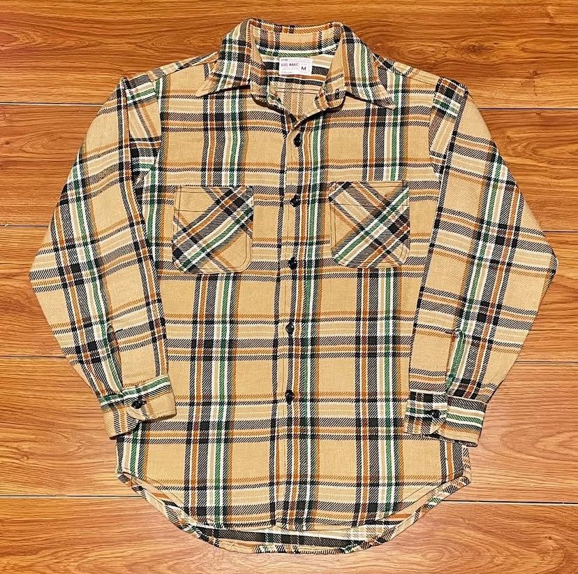 Big Mac Vintage 1970/1980 Big Mac Jc Penney Plaid Shirt Size US M / EU 48-50 / 2 - 1 Thumbnail