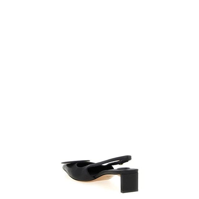 Jacquemus JACQUEMUS The Duelo Black 40mm Slingback Pumps New & Authent Size US 7 / IT 37 - 4 Thumbnail
