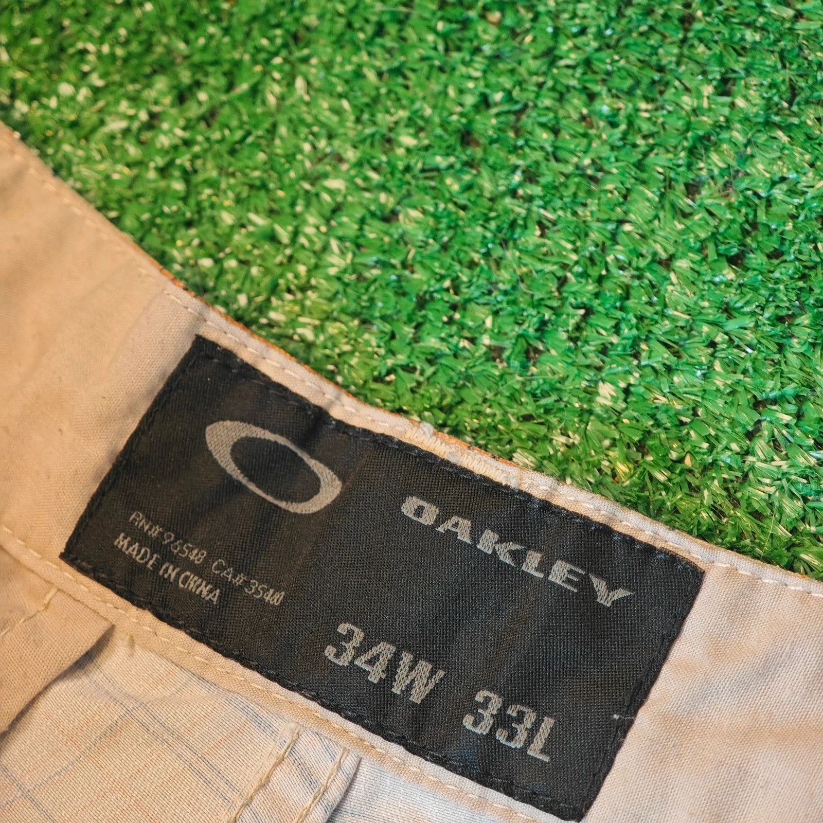 Oakley Oakley Pants Mens W34 L33 straight plaid golf trousers y2k Size US 34 / EU 50 - 9 Thumbnail