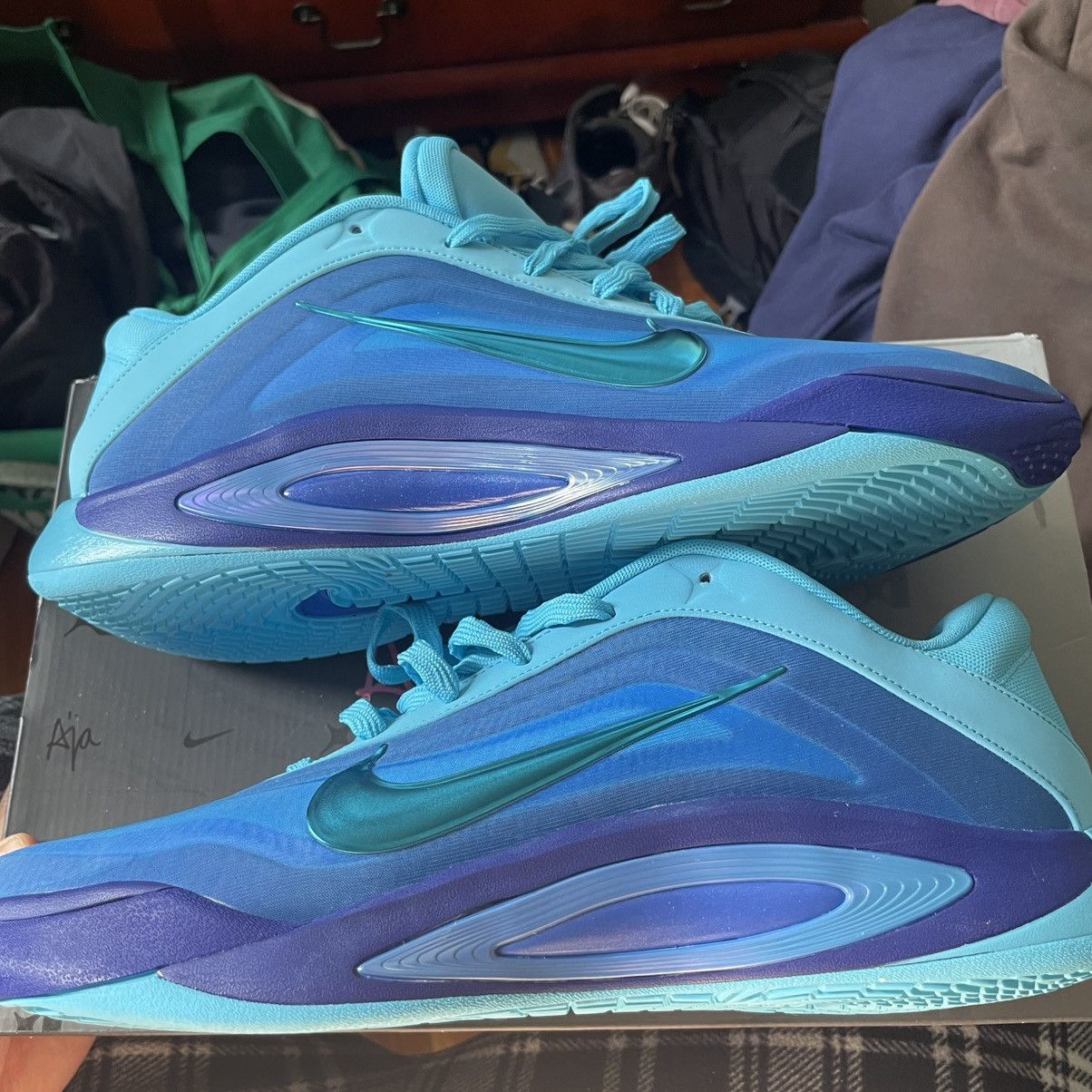 Nike Nike A’One Blue Indigo Size US 13 / EU 46 - 2 Thumbnail