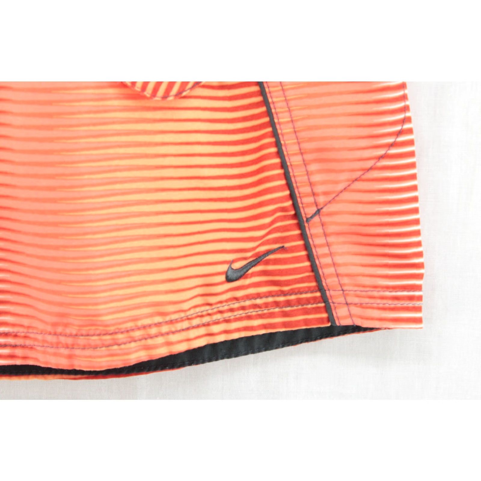 Nike Nike Board Shorts Men 34 Orange & Red Swim Trunks Pocket Classic Style 709959 Size US 34 / EU 50 - 2 Thumbnail