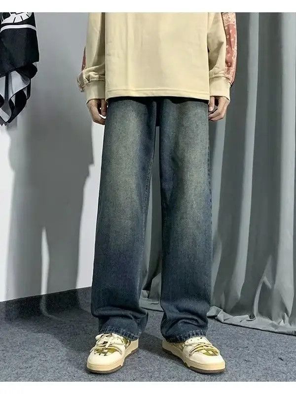 Japanese Brand × Jean Retro loose high street gradient jeans Size US 32 / EU 48 - 4 Thumbnail