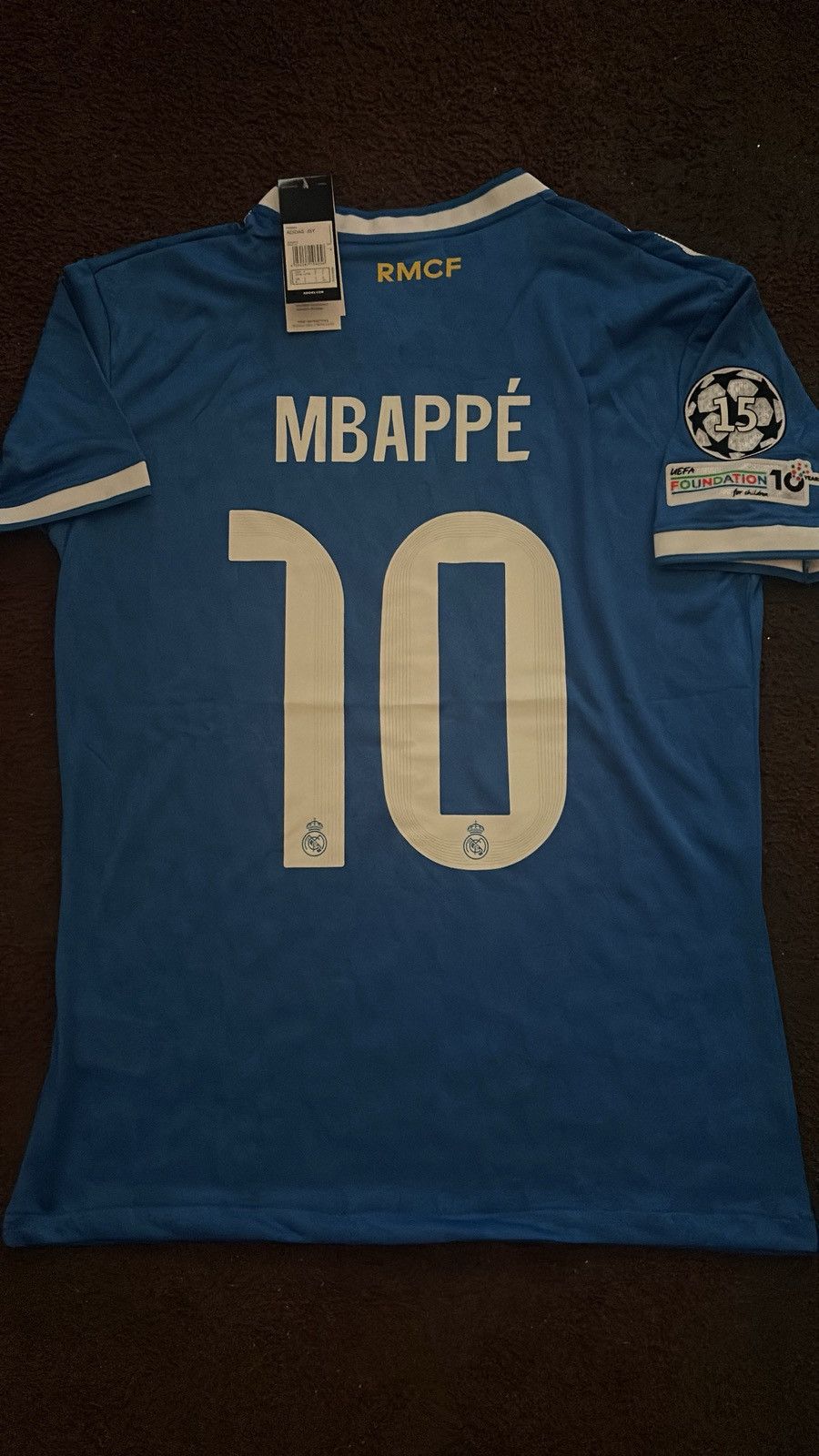 Adidas Real Madrid 2025/26 third kit Mbappé Size US L / EU 52-54 / 3 - 2 Thumbnail
