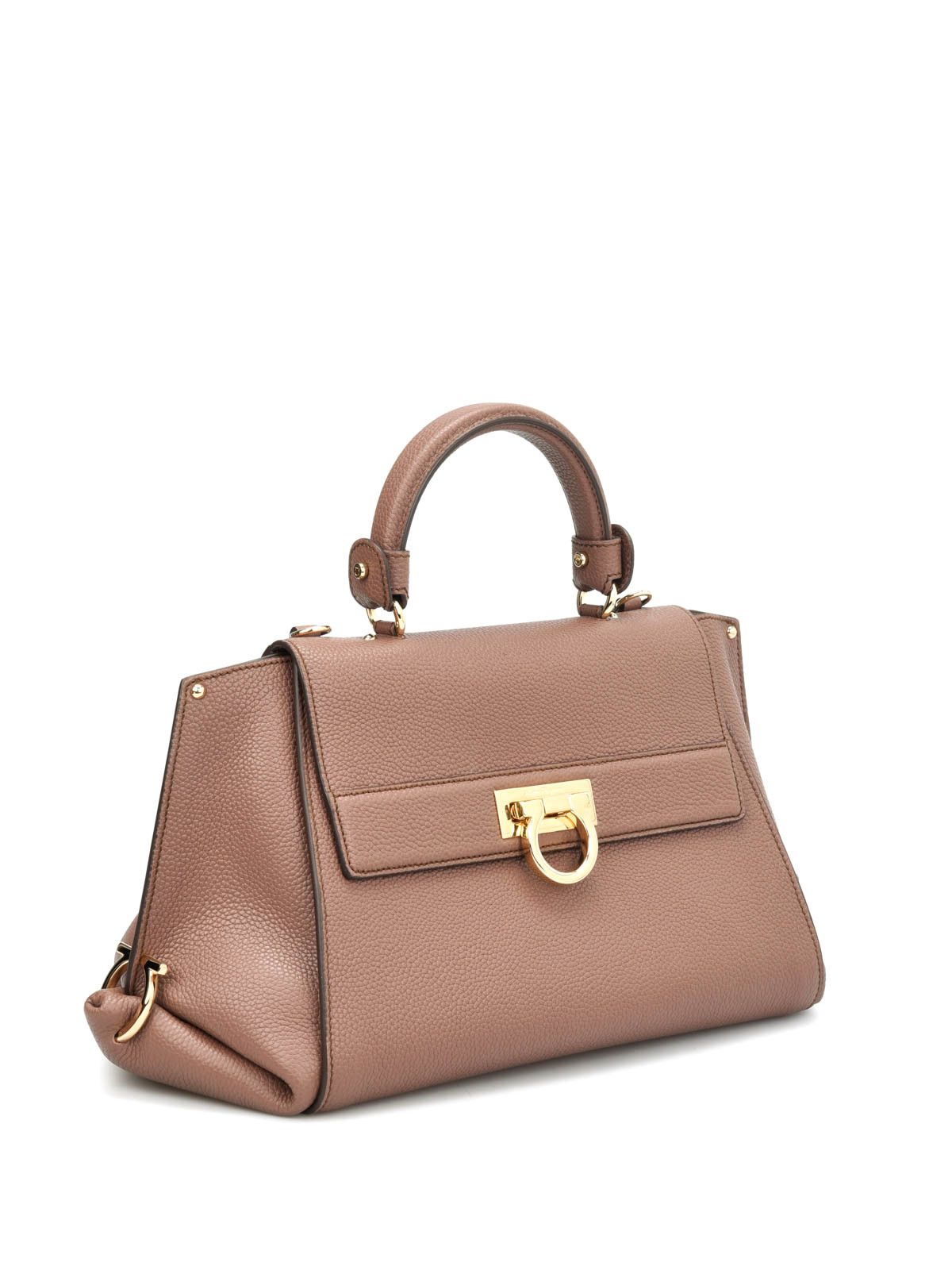 Salvatore Ferragamo o1s1rm0125 0786183 Size: OS / Sofia Leather Bag Size ONE SIZE - 2 Thumbnail