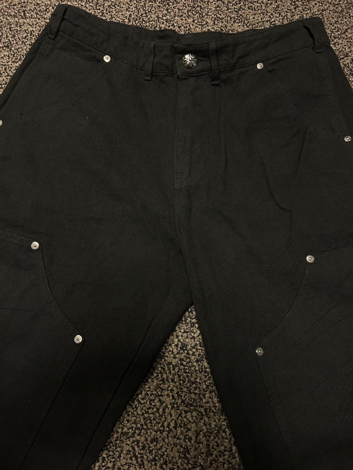Other double knees black denim Size US 32 / EU 48 - 4 Thumbnail