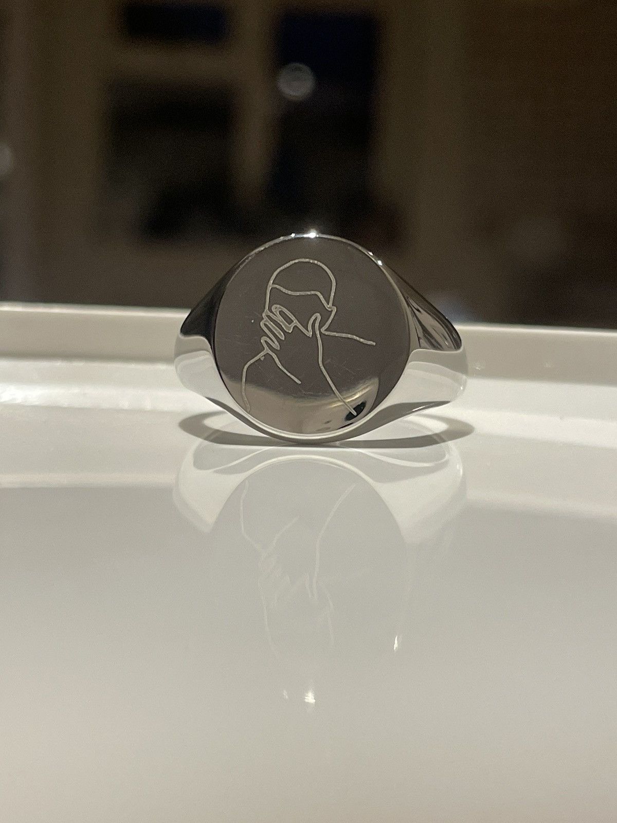 Frank Ocean Frank ocean blonde ring Size ONE SIZE - 1 Thumbnail