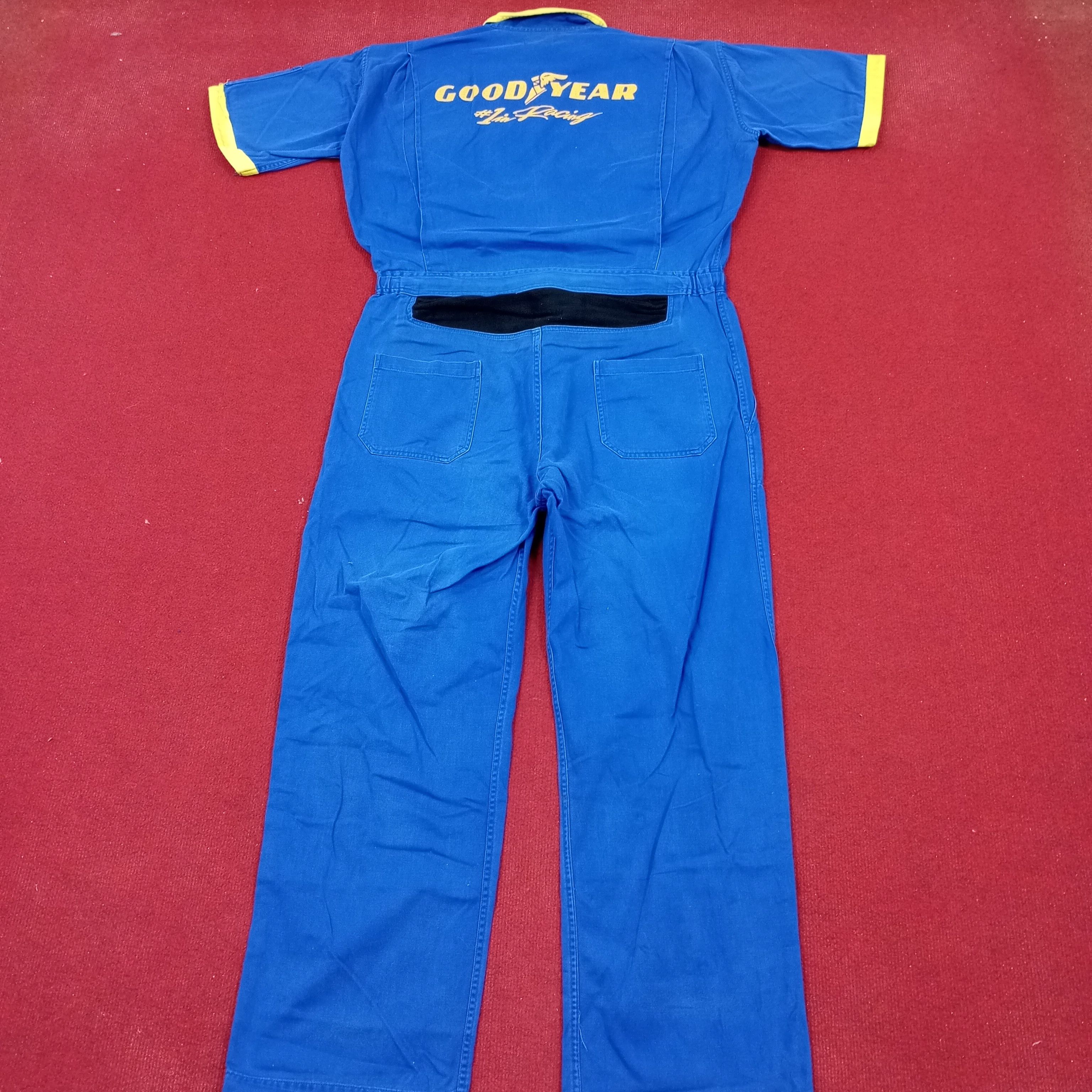 Vintage Good Year Racing Motorsports Racing Workwear Coverall Jacket Size US XL / EU 56 / 4 - 1 Thumbnail