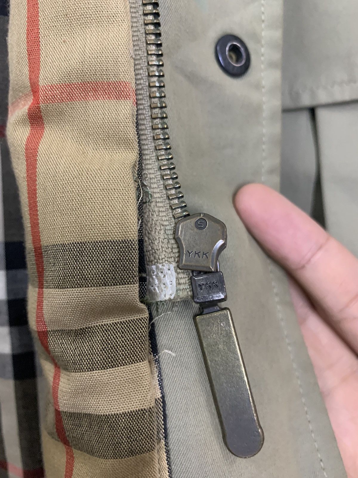 Burberry Vintage BURBERRY x MARUZEN TOKYO Nova Check Parka Size US L / EU 52-54 / 3 - 9 Thumbnail