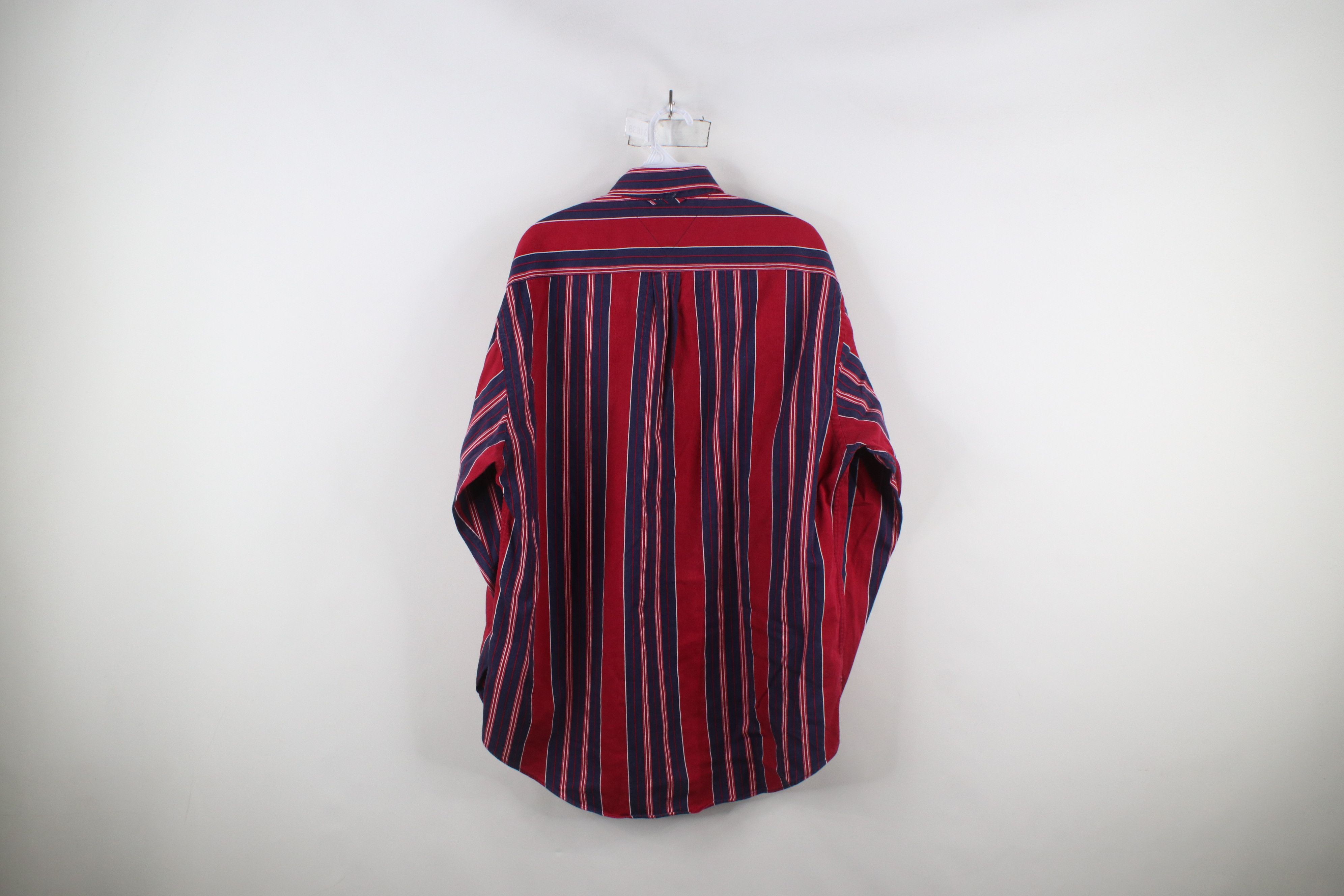 Tommy Hilfiger × Vintage Vintage 90s Tommy Hilfiger Collared Button Down Shirt Size US M / EU 48-50 / 2 - 10 Thumbnail