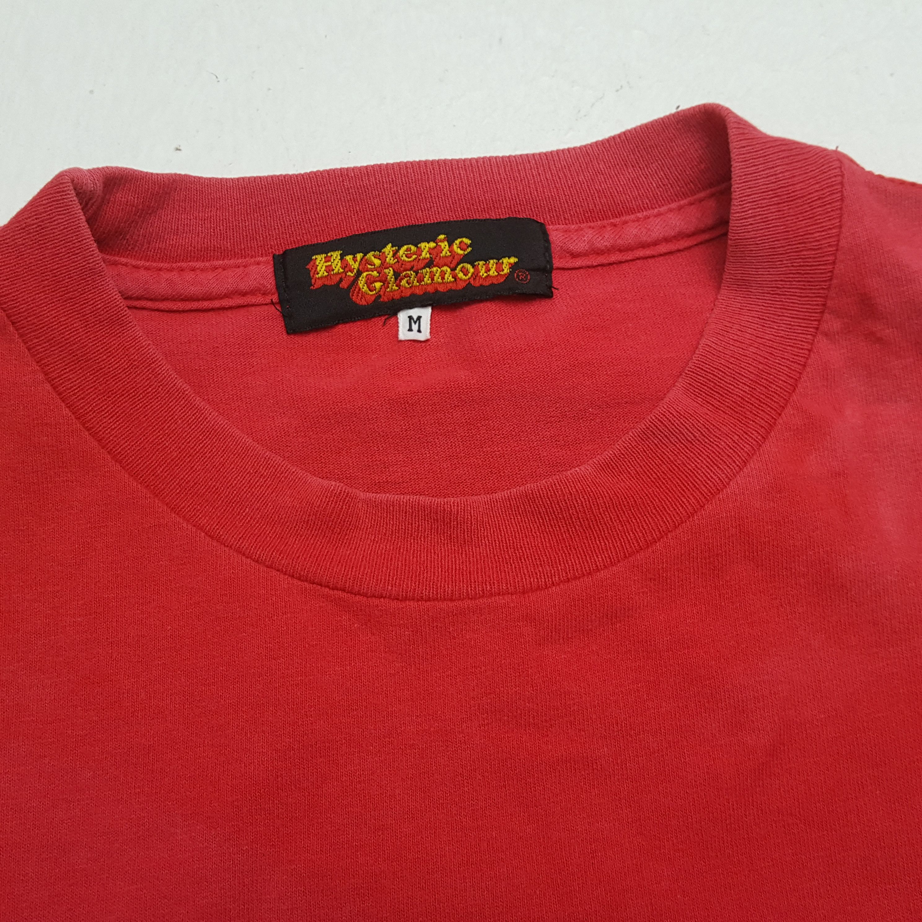 Hysteric Glamour × Japanese Brand × Vintage HYSTERIC GLAMOUR Japanese Brand Streetwear Custom Art Tshirt Size US M / EU 48-50 / 2 - 8 Thumbnail