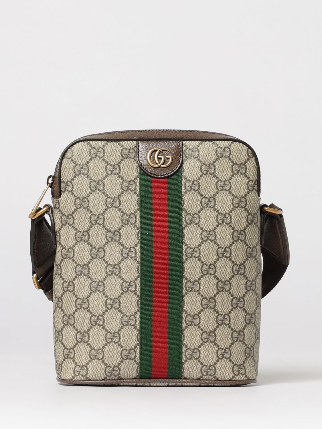Gucci Gucci Shoulder Bag Men Beige Size ONE SIZE - 1 Thumbnail