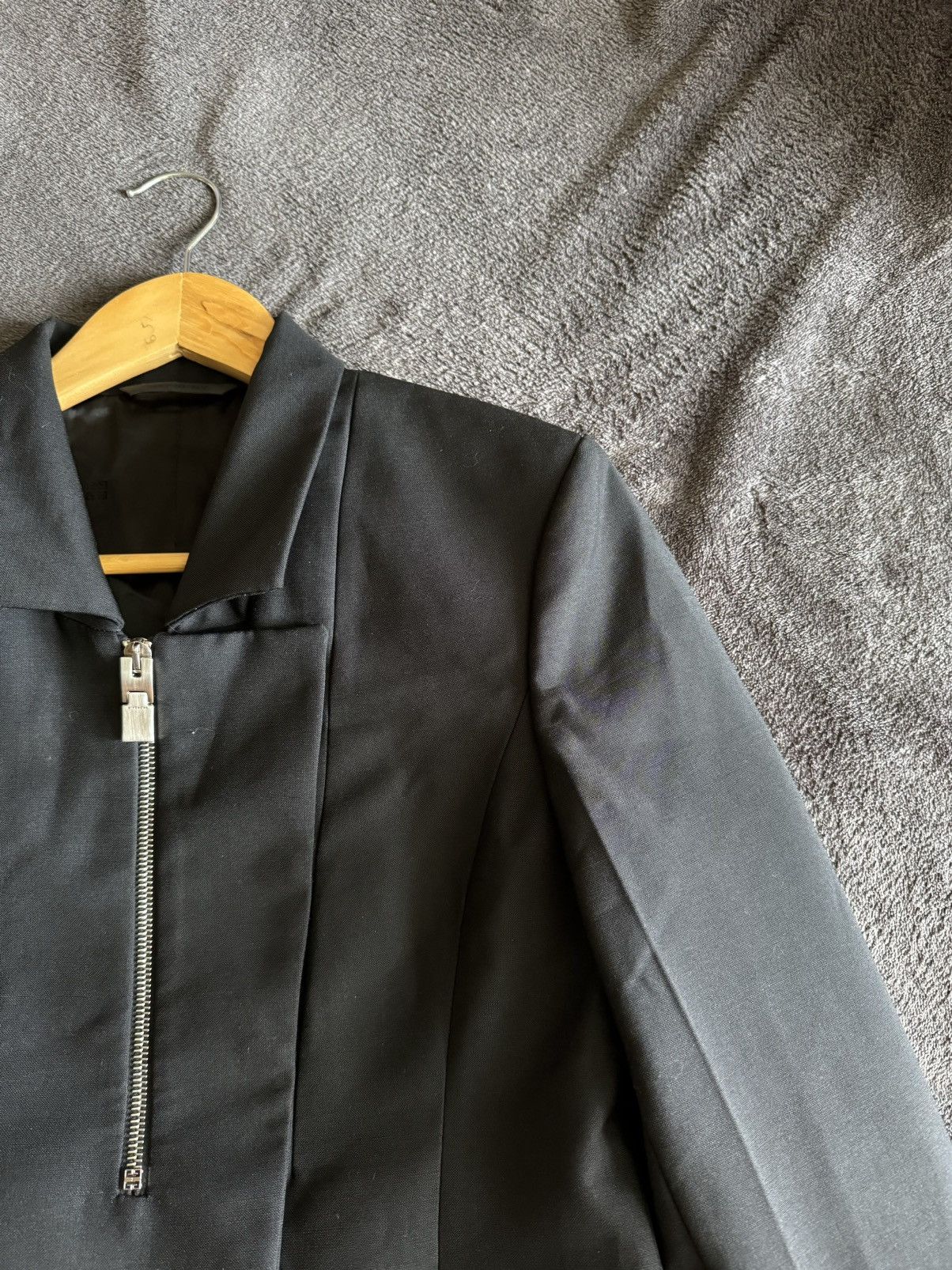 Givenchy Givenchy zip up woman's blazer jacket Avant-Garde Size XS / US 0-2 / IT 36-38 - 5 Thumbnail