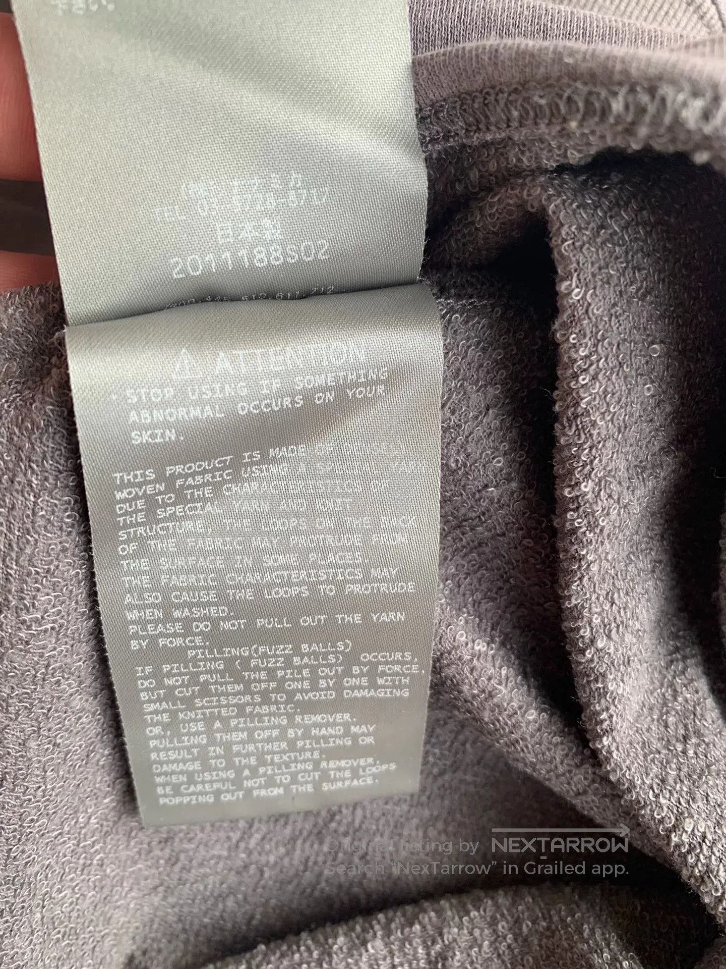Nanamica nanamica gray long sleeve sweatshirt. Size US XL / EU 56 / 4 - 6 Thumbnail