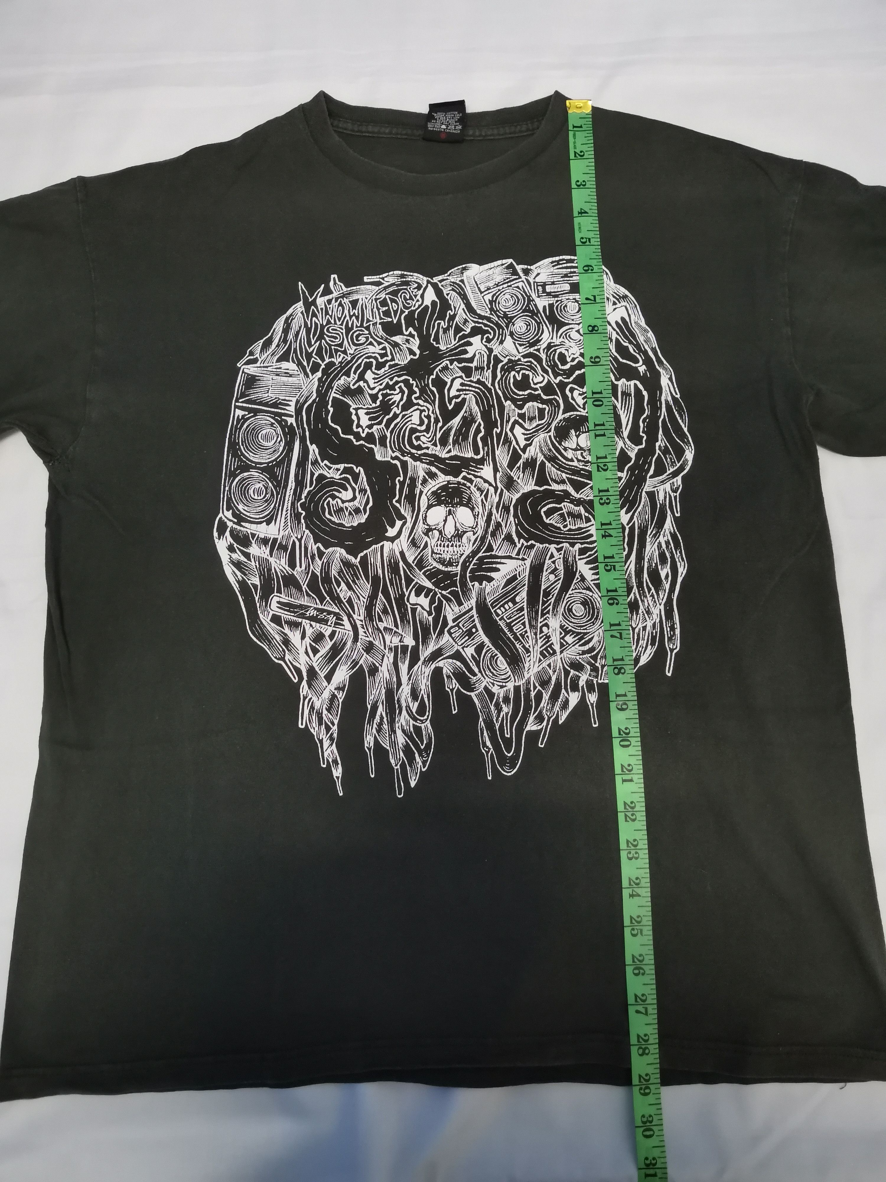 Stussy Vintage Stussy Big Skull Tee Pushead Rare Streetwear Size US XL / EU 56 / 4 - 6 Thumbnail