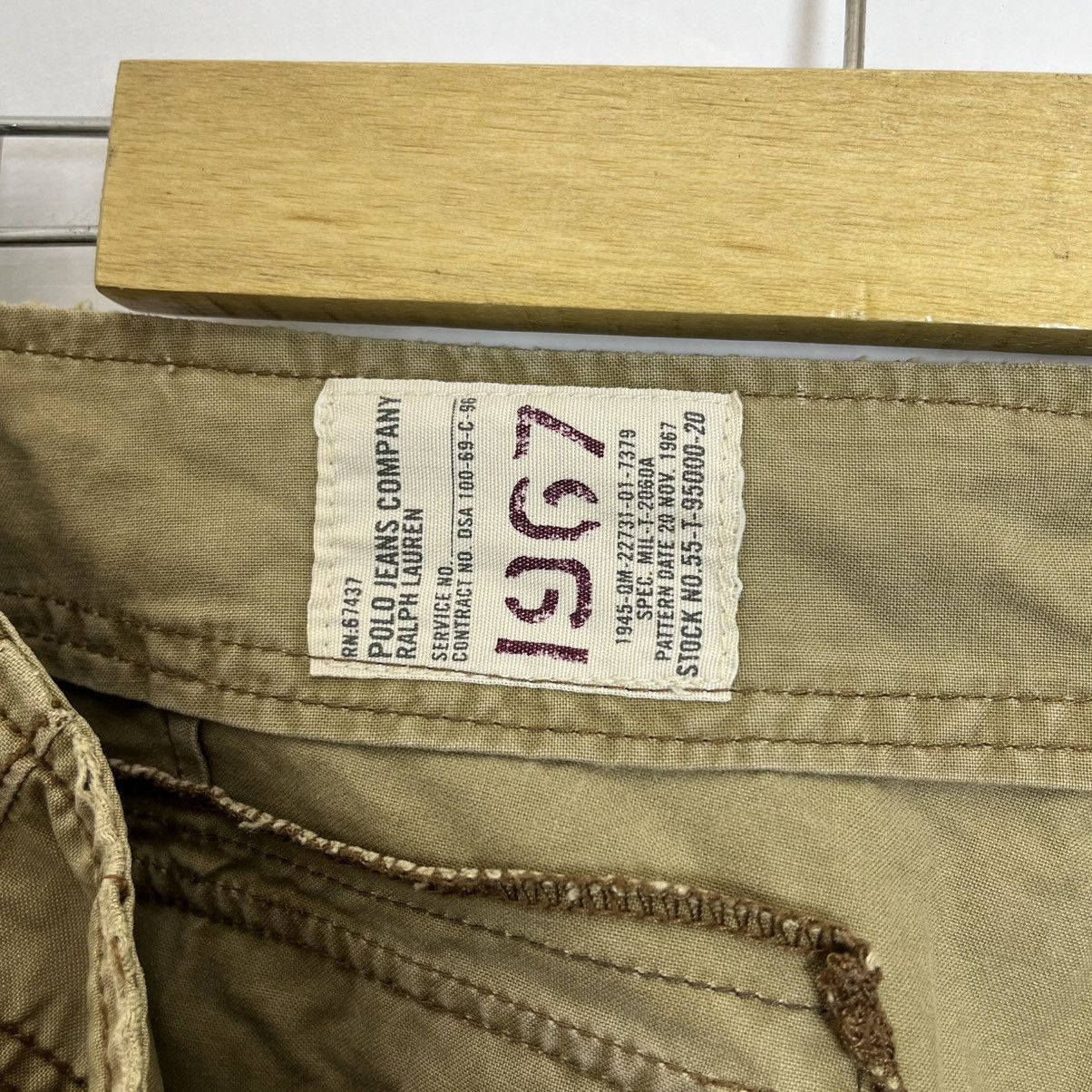 Polo Ralph Lauren Vintage Military Polo Ralph Lauren Cargo Pants Size US 35 - 10 Thumbnail