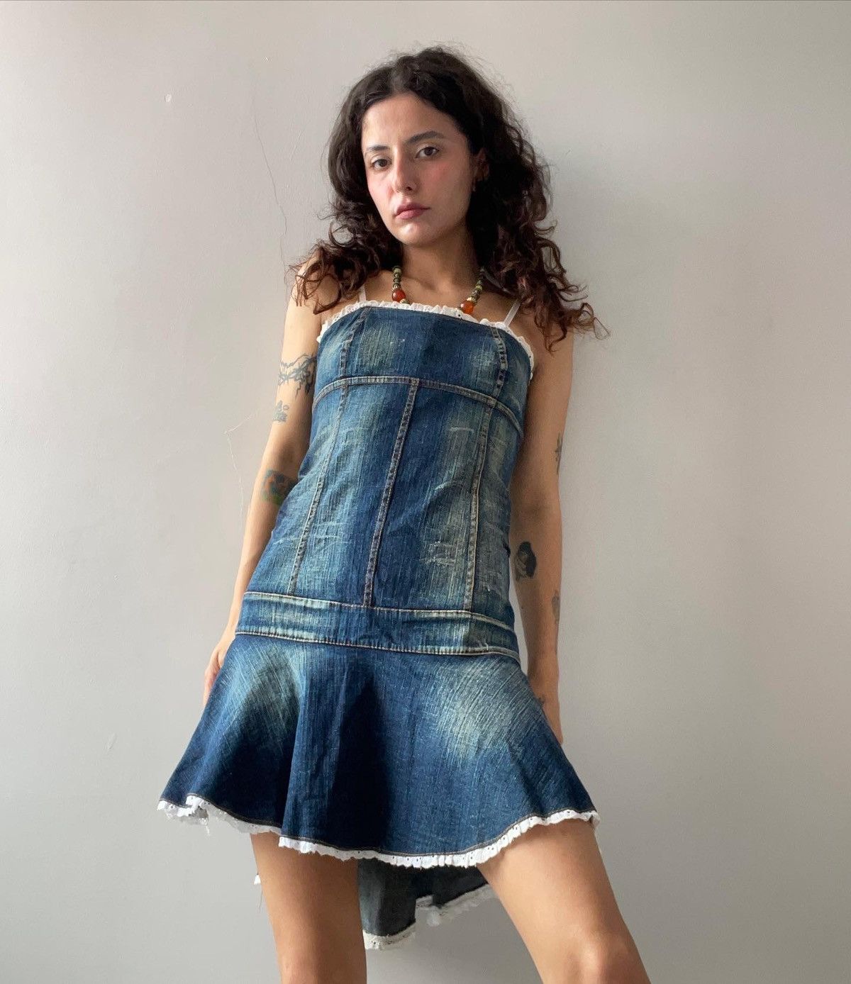 Vintage Y2k dress Size XS / US 0-2 / IT 36-38 - 3 Thumbnail
