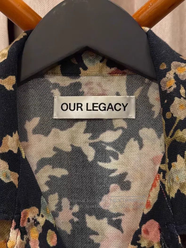Our Legacy Our Legacy Floral Printed Shirt Size US S / EU 44-46 / 1 - 6 Thumbnail