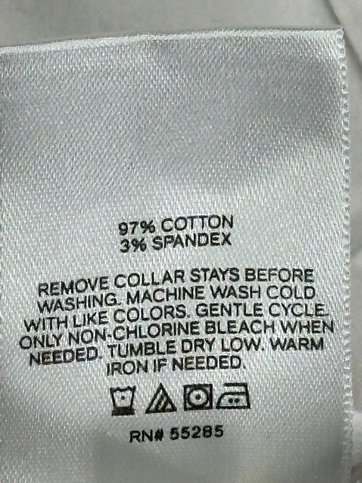 Express Express Slim 1MX Button Up Shirt White Mens 2XL Size US XXL / EU 58 / 5 - 9 Thumbnail