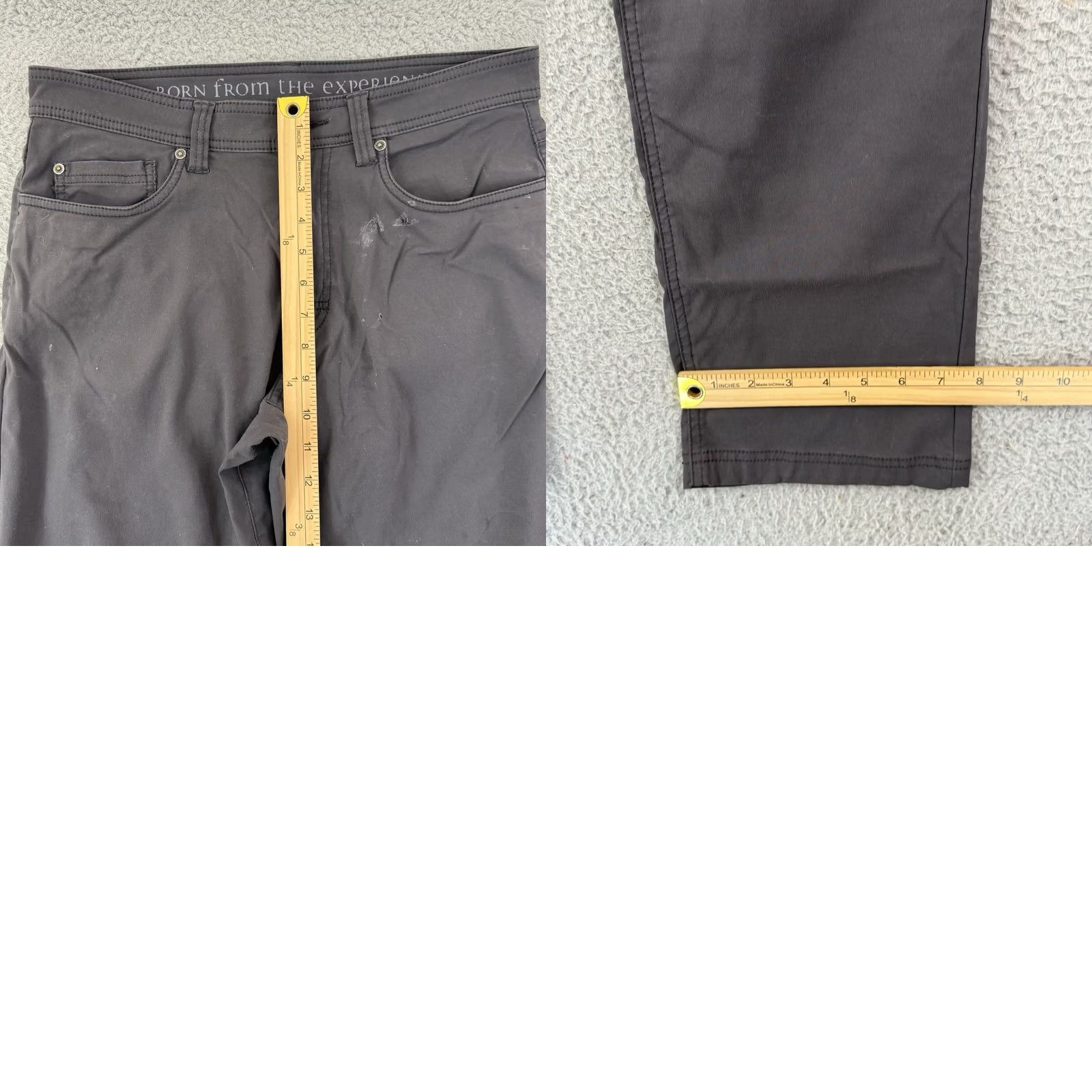 Prana Prana Pants Mens 32x32 Zion Slim Fit Nylon Hiking Outdoor Stretch Chino Size US 32 / EU 48 - 9 Thumbnail