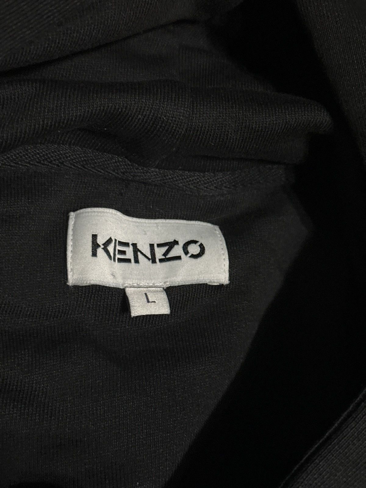 Kenzo Kenzo Paris blue tiger hoodie (embroidered) Size US L / EU 52-54 / 3 - 3 Thumbnail