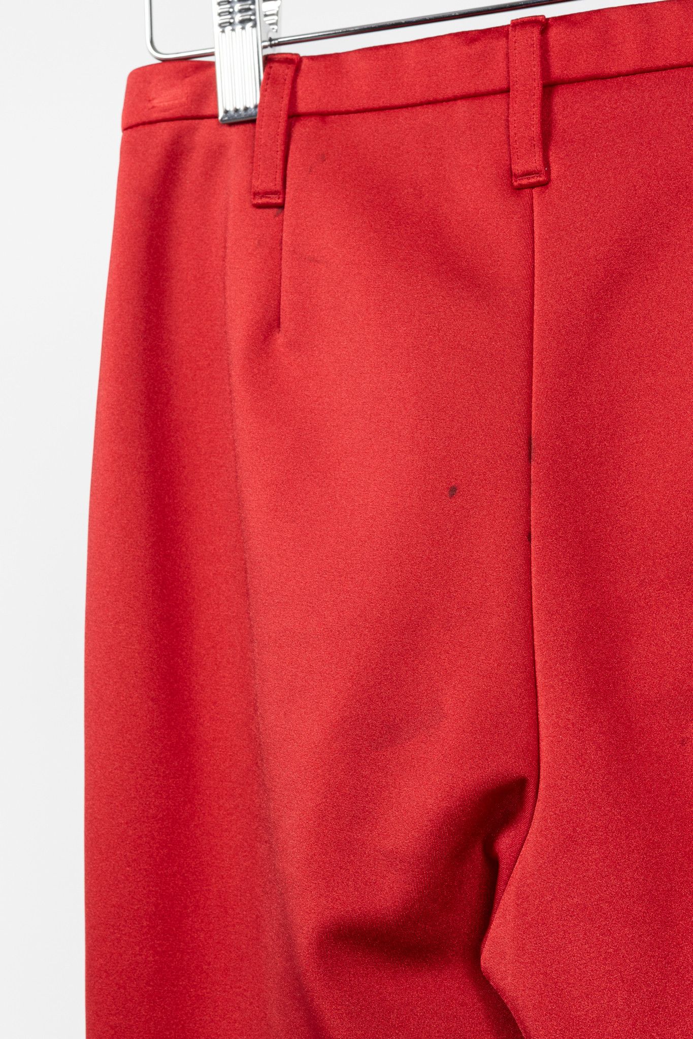 Balenciaga Balenciaga Red High-Waisted Skinny Pants Size 25" / US 0 / IT 36 - 6 Thumbnail