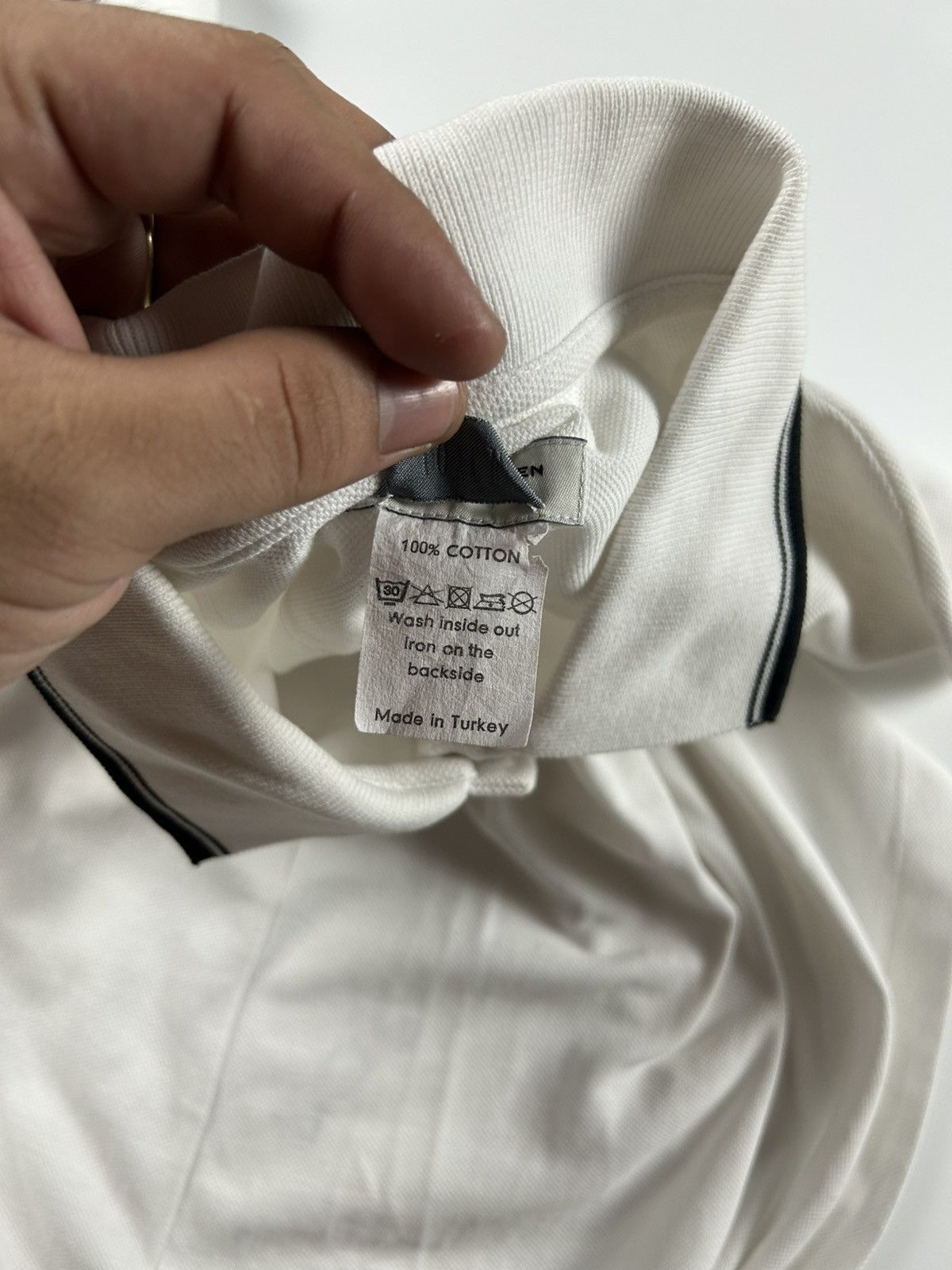 Dries Van Noten Dries Van Noten Asymmetrical Polo Size S / US 4 / IT 40 - 5 Thumbnail