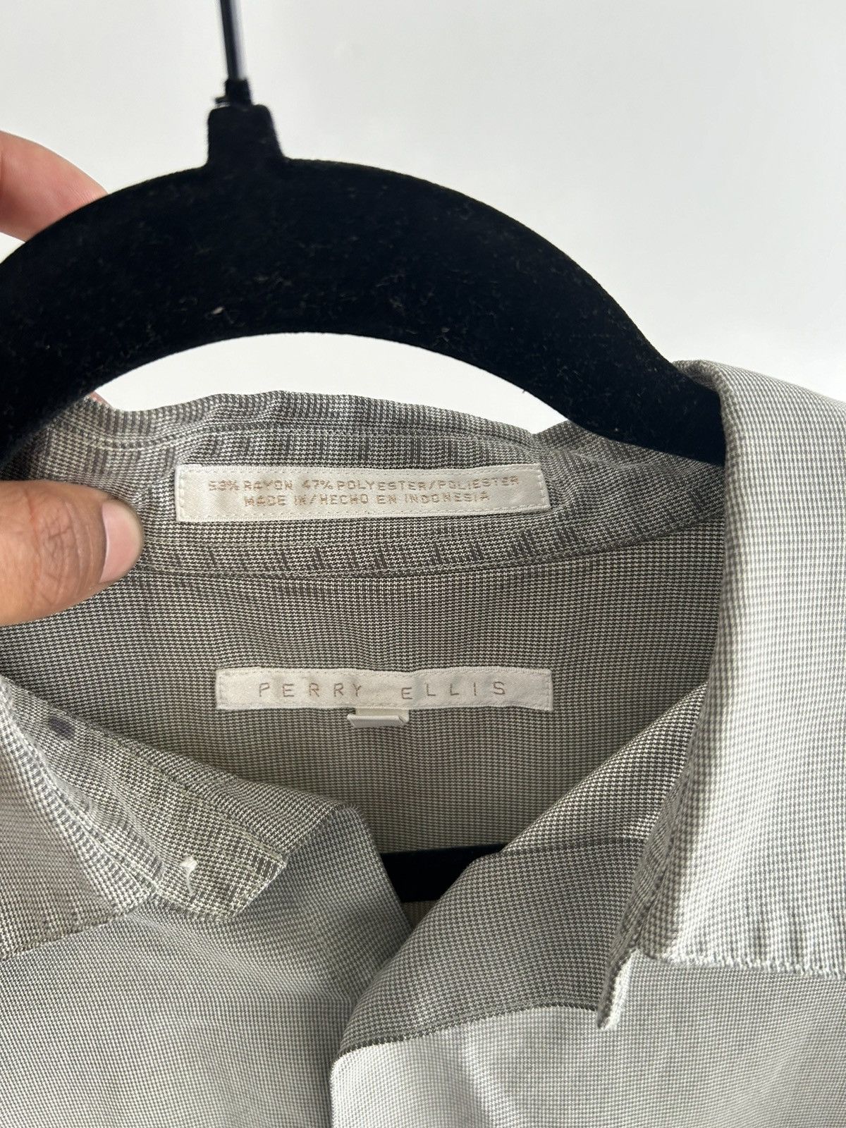 Perry Ellis perry ellis button up short sleeve size large Size US L / EU 52-54 / 3 - 3 Thumbnail