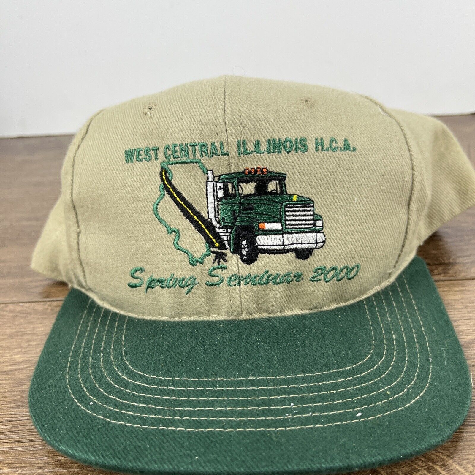 Other West Central Illinois Hat Brown Hat Adjustable Snapback Adul Size ONE SIZE - 6 Thumbnail
