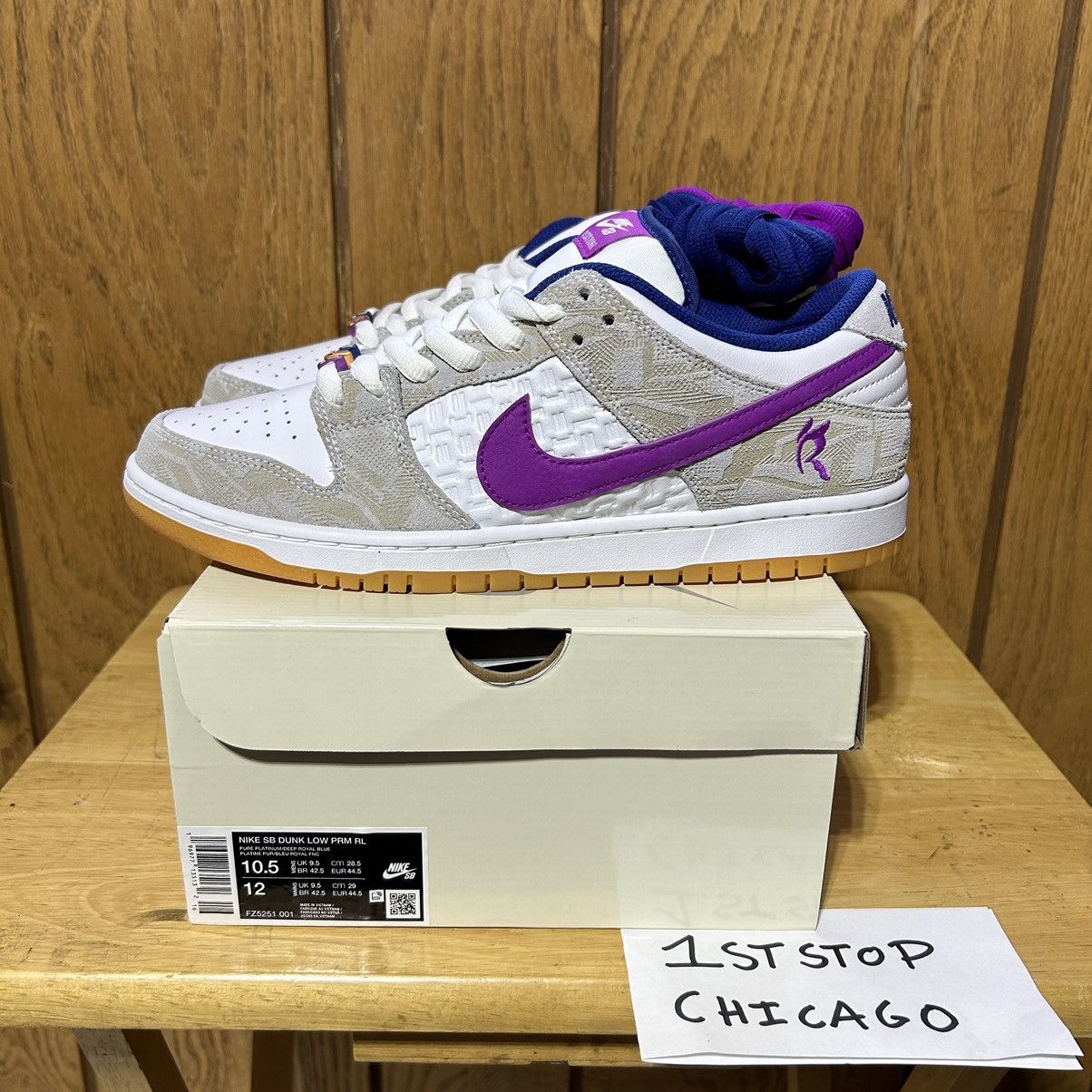 Designer × Nike Nike SB Dunk Low Rayssa Leal Size 10.5 FZ5251-001 NEW Size US 10.5 / EU 43-44 - 6 Thumbnail